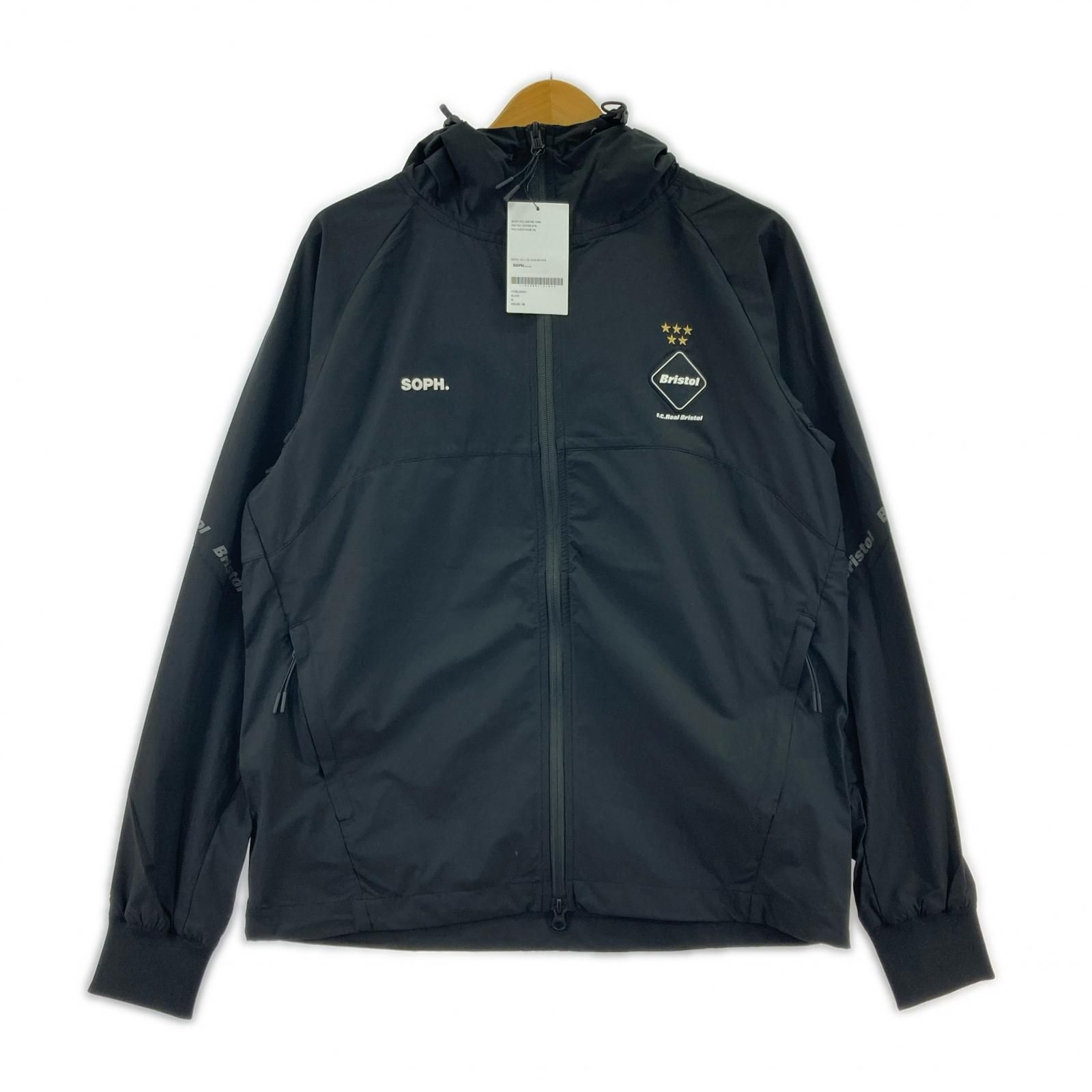 美品 F.C.Real Bristol エフシーレアルブリストル タグ付き FCRB-200041ジャケット sizeM/ブラック