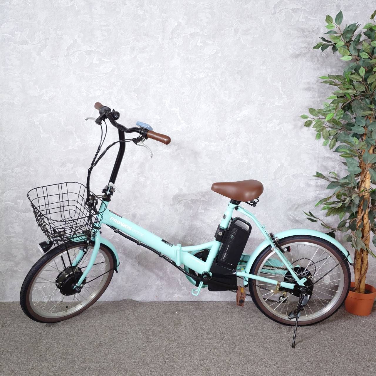 極美品 PROVROS プロブロス 未使用品 折り畳み電動自転車 P-206E