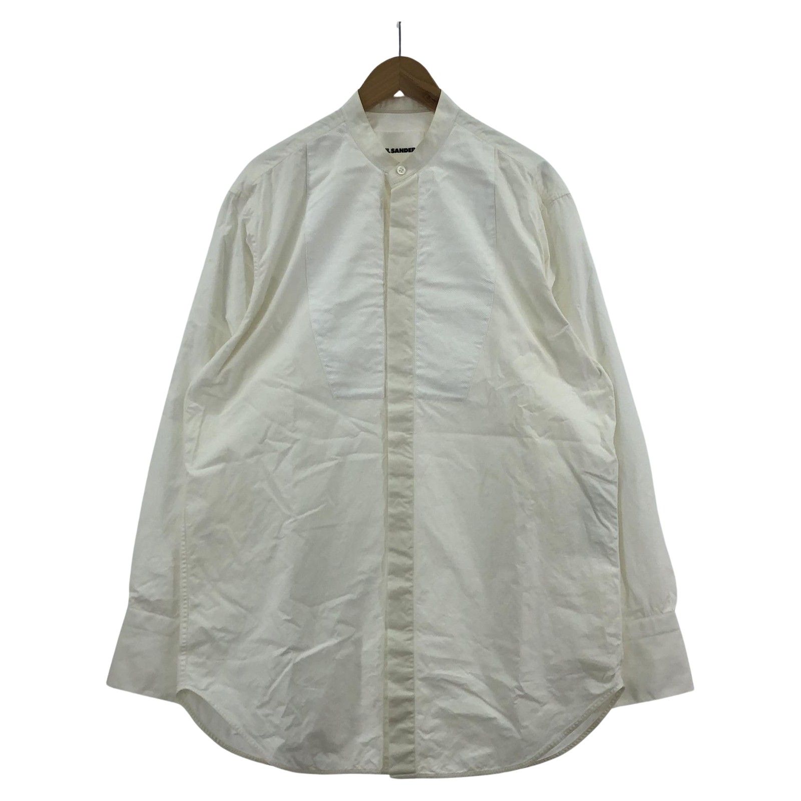 JIL SANDER ジルサンダー 比翼ロング長袖シャツ size40/15 3/4