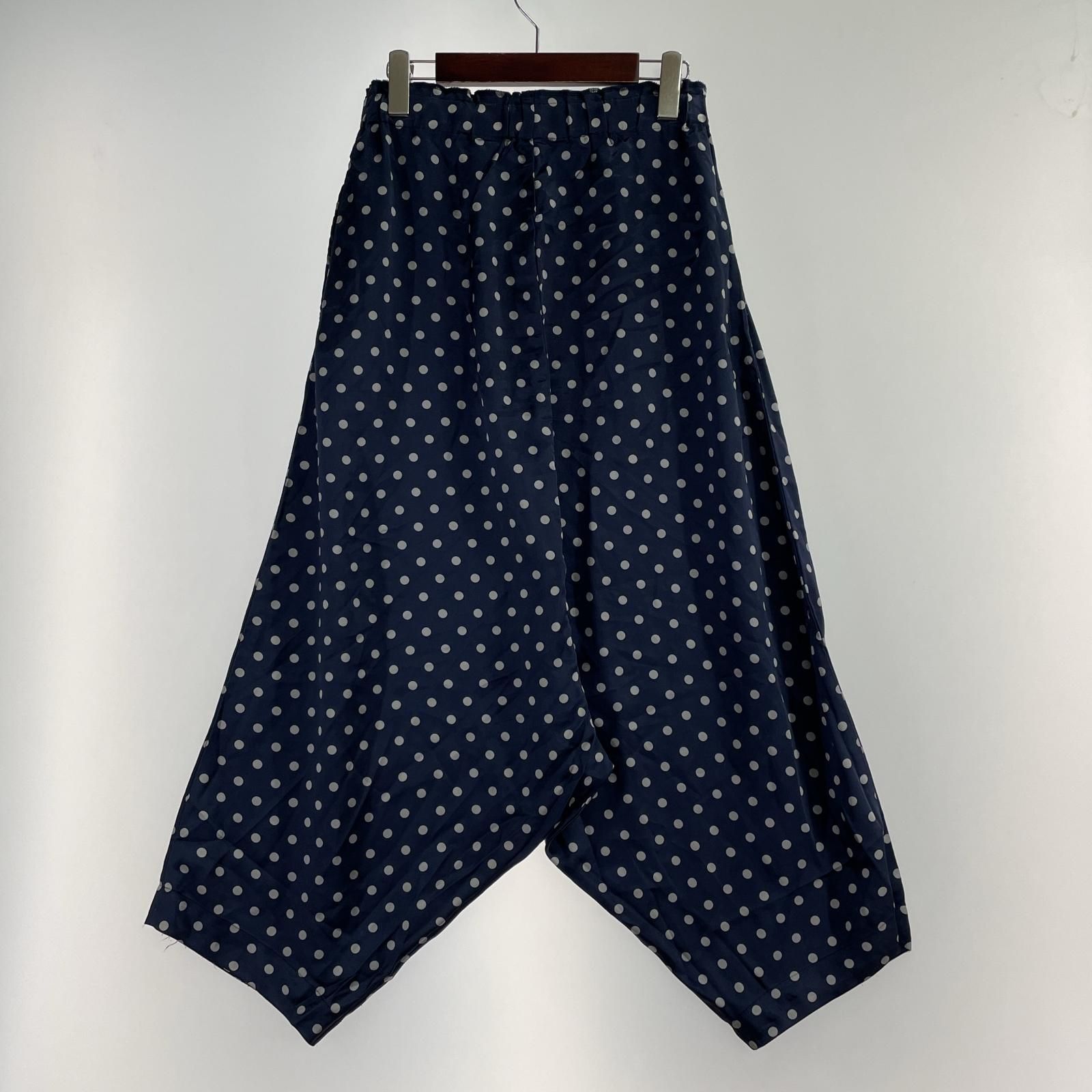 COMME des GARCONS コムデギャルソン GM-P034 ドット サルエルパンツ