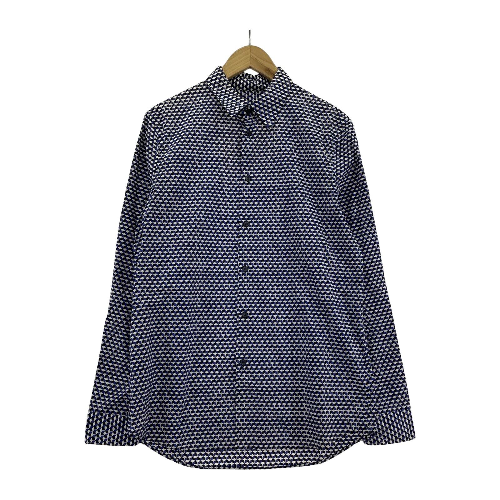 MARNI マルニ 総柄長袖シャツ size48/パープル系