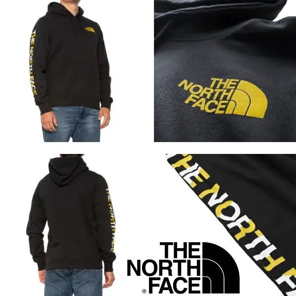 NF0A5J4PJK3 THE NORTH FACE ザ ノースフェイス メンズ用パーカー Coordinates Recycled Pullover Hoodie（Black）