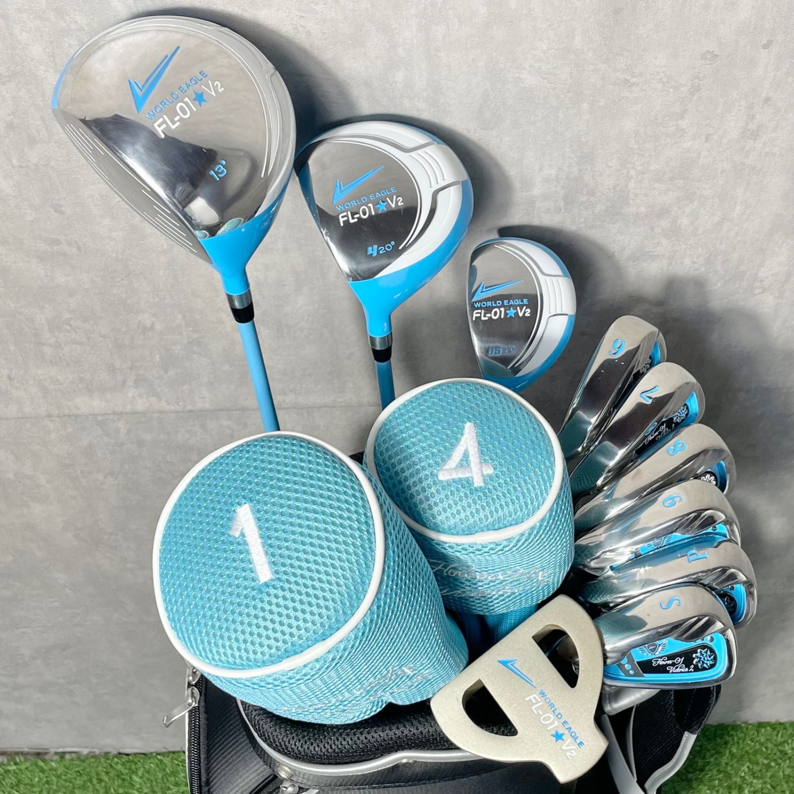 貴重レフティ！美品！バッグ新品】Callaway REVA WORLD EAGLE 