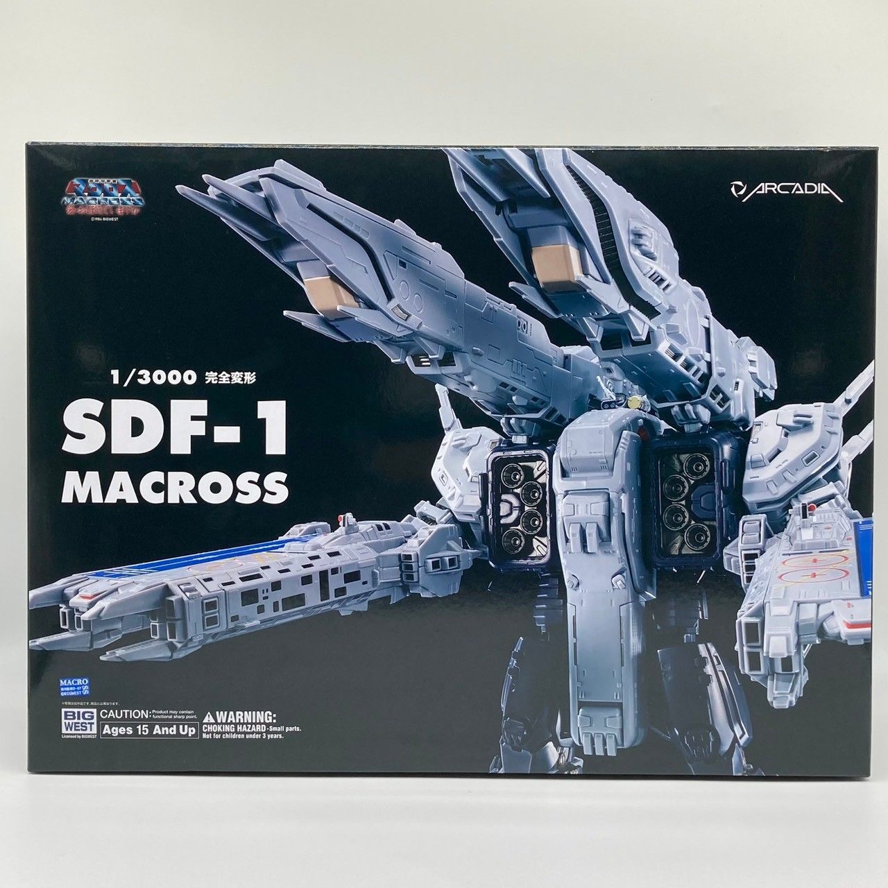 【内箱未開封】アルカディア 超時空要塞マクロス 完全変形SDF-1 MACROSS #nn