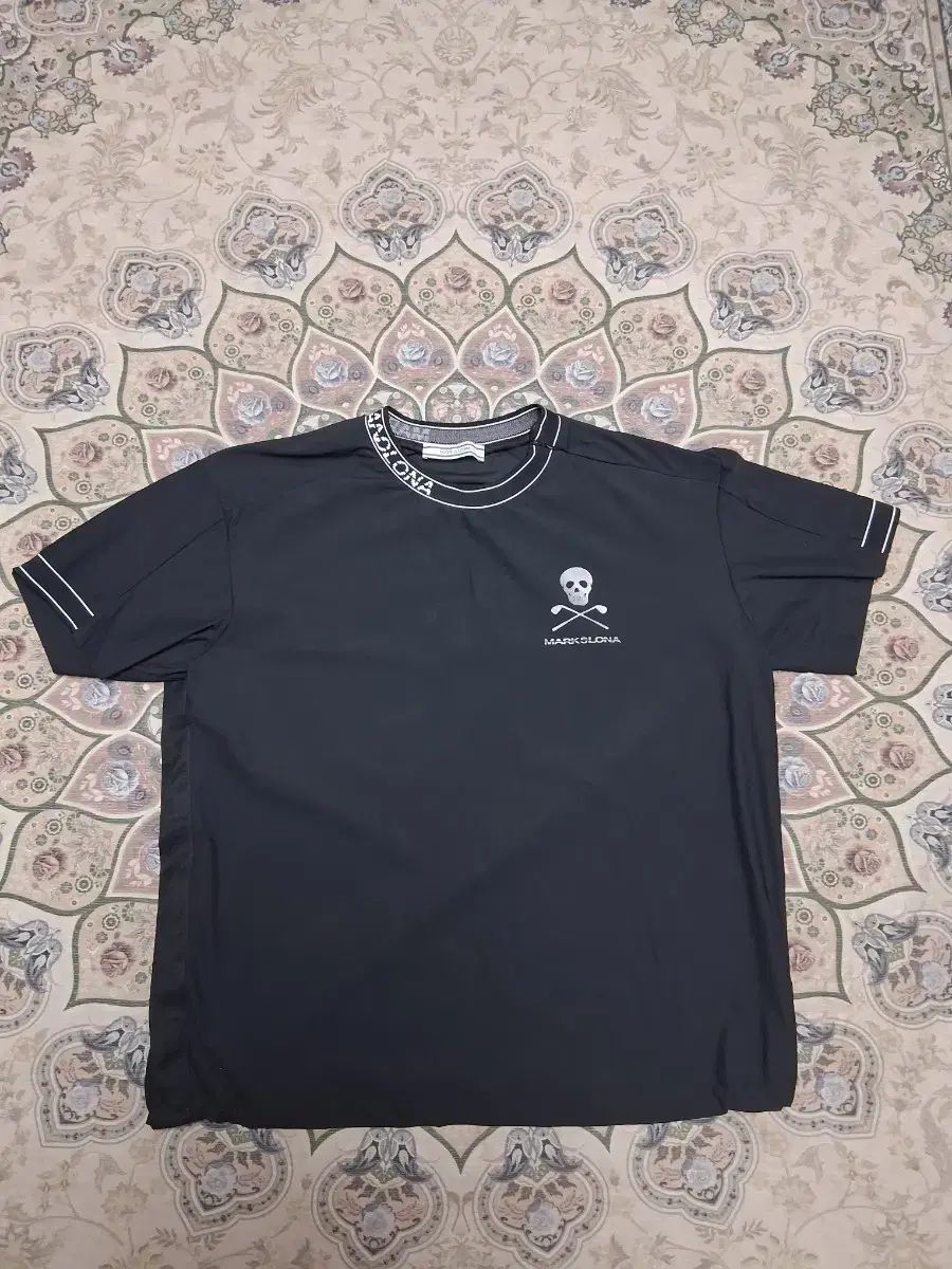 MARK & LONA マークアンドロナ ブラック 半袖 Tシャツ ゴルフウェア