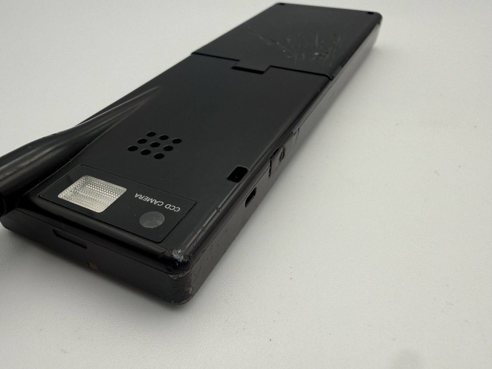 au ガラケー 初代 INFOBAR ICHIMATSU 市松 黒 ブラック 携帯電話 廃盤