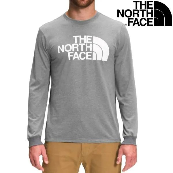 ザ ノースフェイス The North Face Halfdome メンズ 長袖Tシャツ(Light Grey Heather) NF0A4AAKDYX ロンT トップス