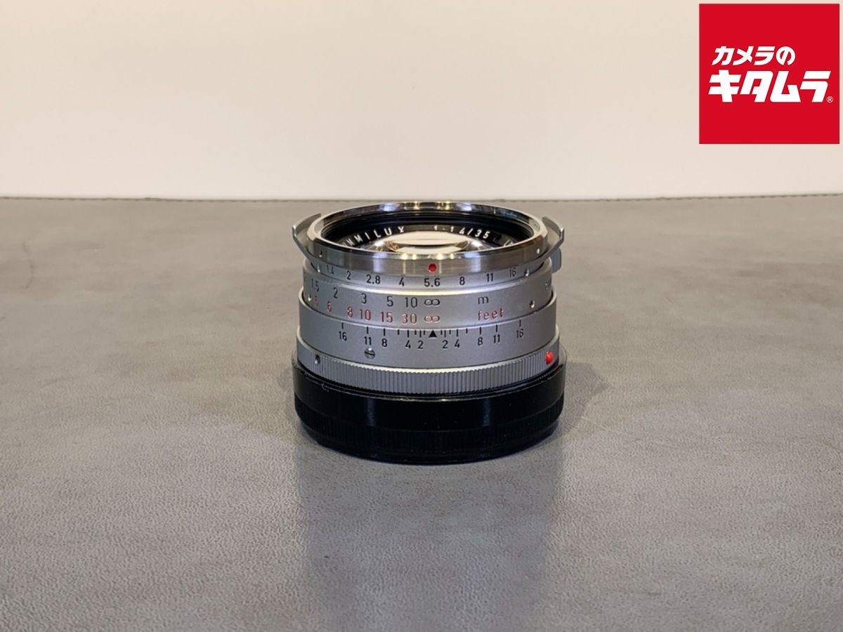 【中古】 【良品】 ライカ ズミルックスM 35mm F1.4 初期クローム