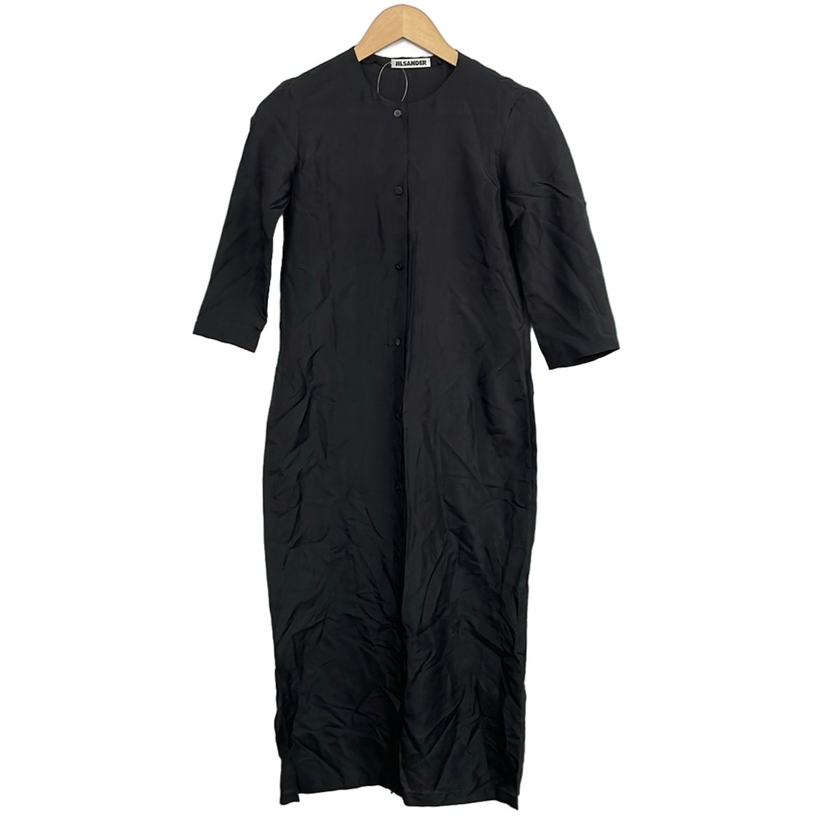 JILSANDER(ジルサンダー) ワンピース サイズ36 S レディース美品 黒 七