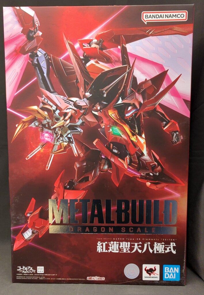 BANDAI SPIRITS METAL BUILD DRAGON SCALE 紅蓮聖天八極式