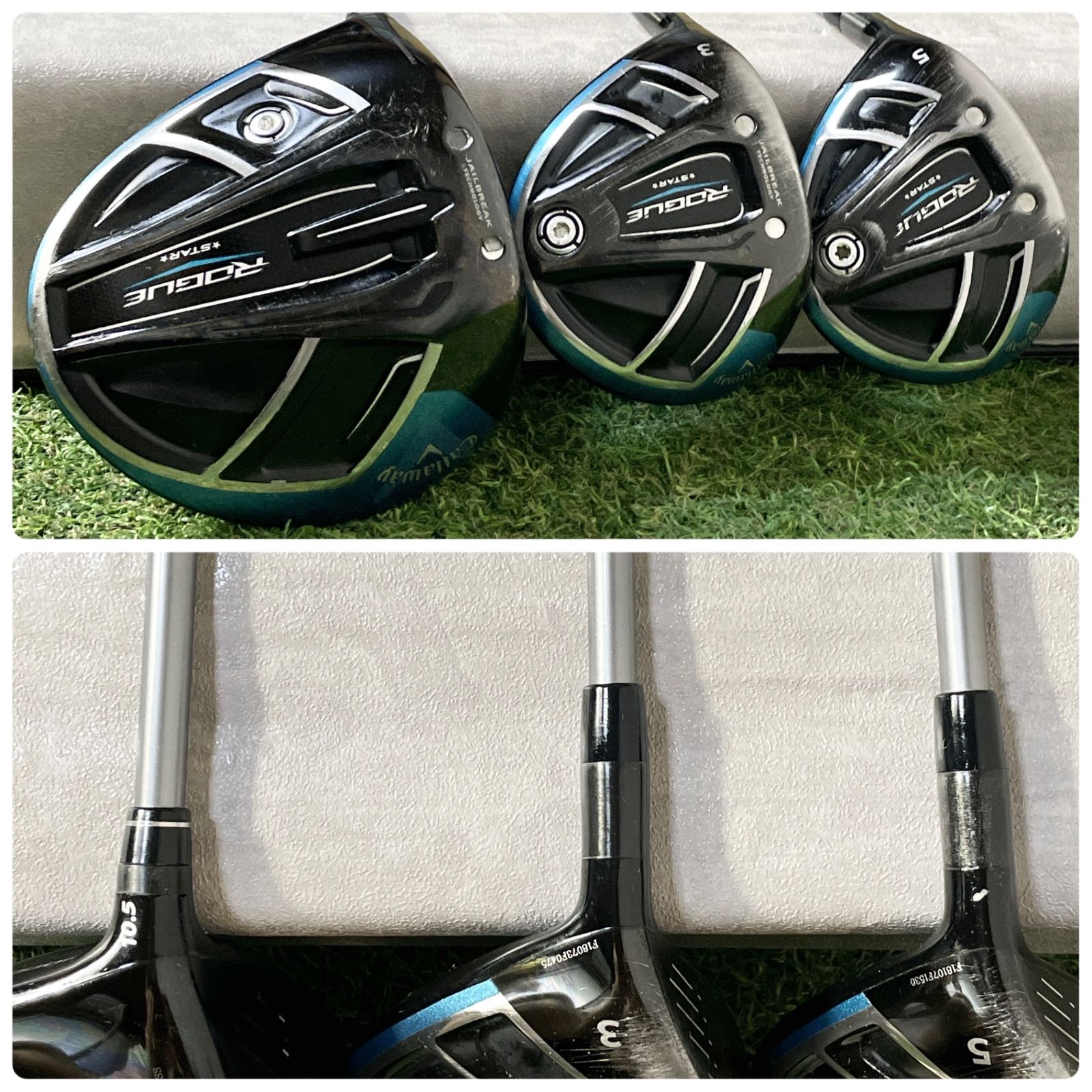 貴重なレフティ】Callaway ROGUE STAR キャロウェイ ローグスター 