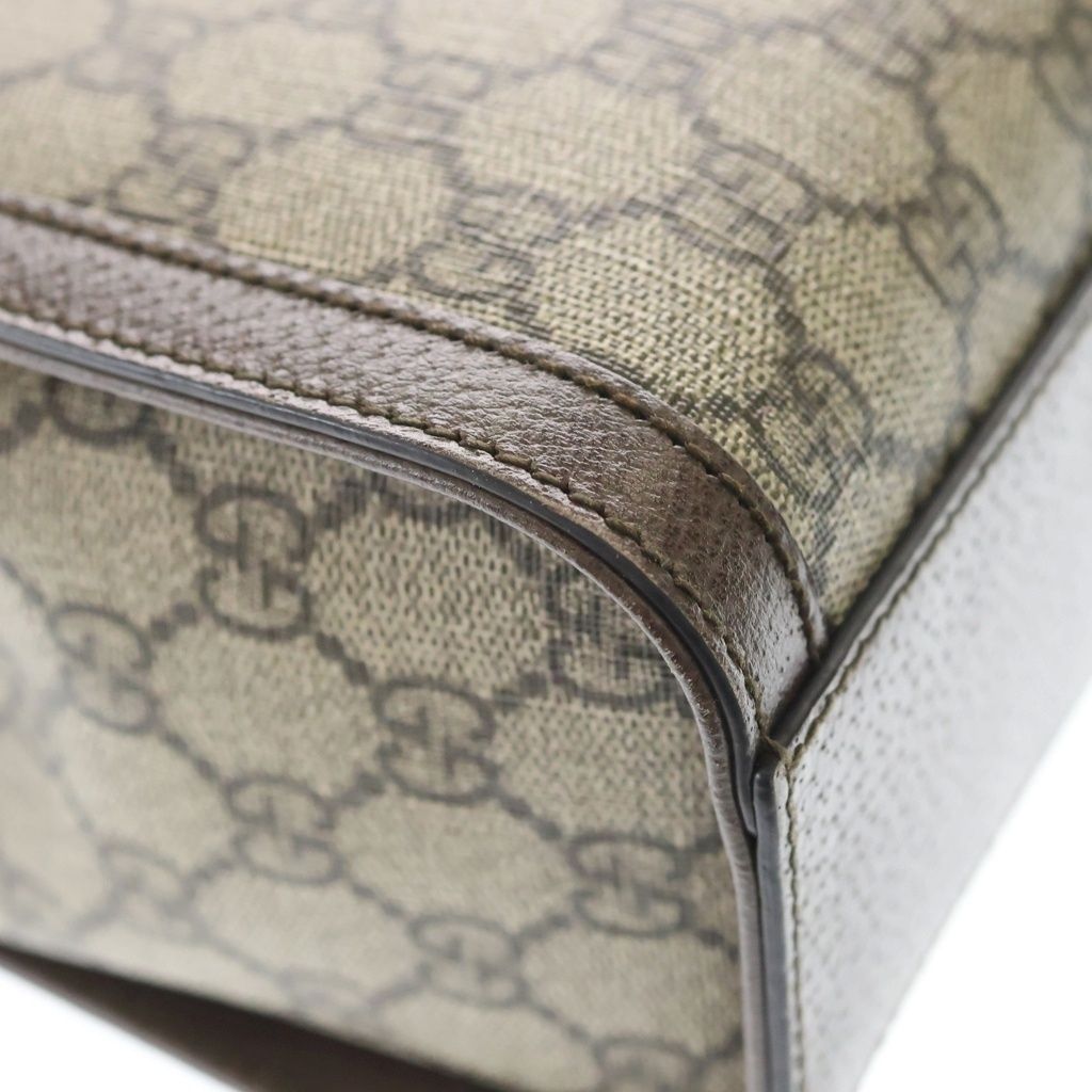 GUCCI (グッチ) GGスプリーム オフィディア ゴールドロゴ金具 2WAY ショルダー ハンドバッグ ブラウン 547551 GUCCI (グッチ) GGスプリーム オフィディア ゴールドロゴ金具 2WAY ショルダー ハンドバッグ ブラウン 547551