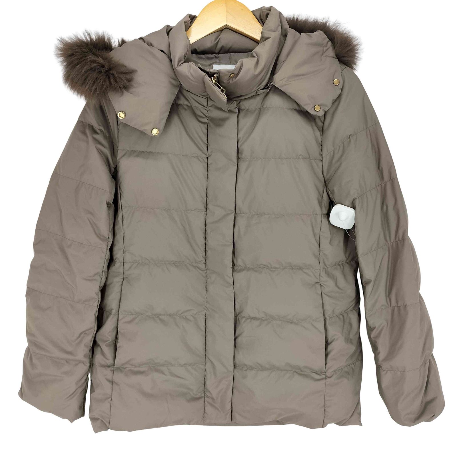 ユーズドフルギ USED古着 {{anyFAM}} fox fur フードフォックスファー ダウンジャケット import レディース 2 7,481円