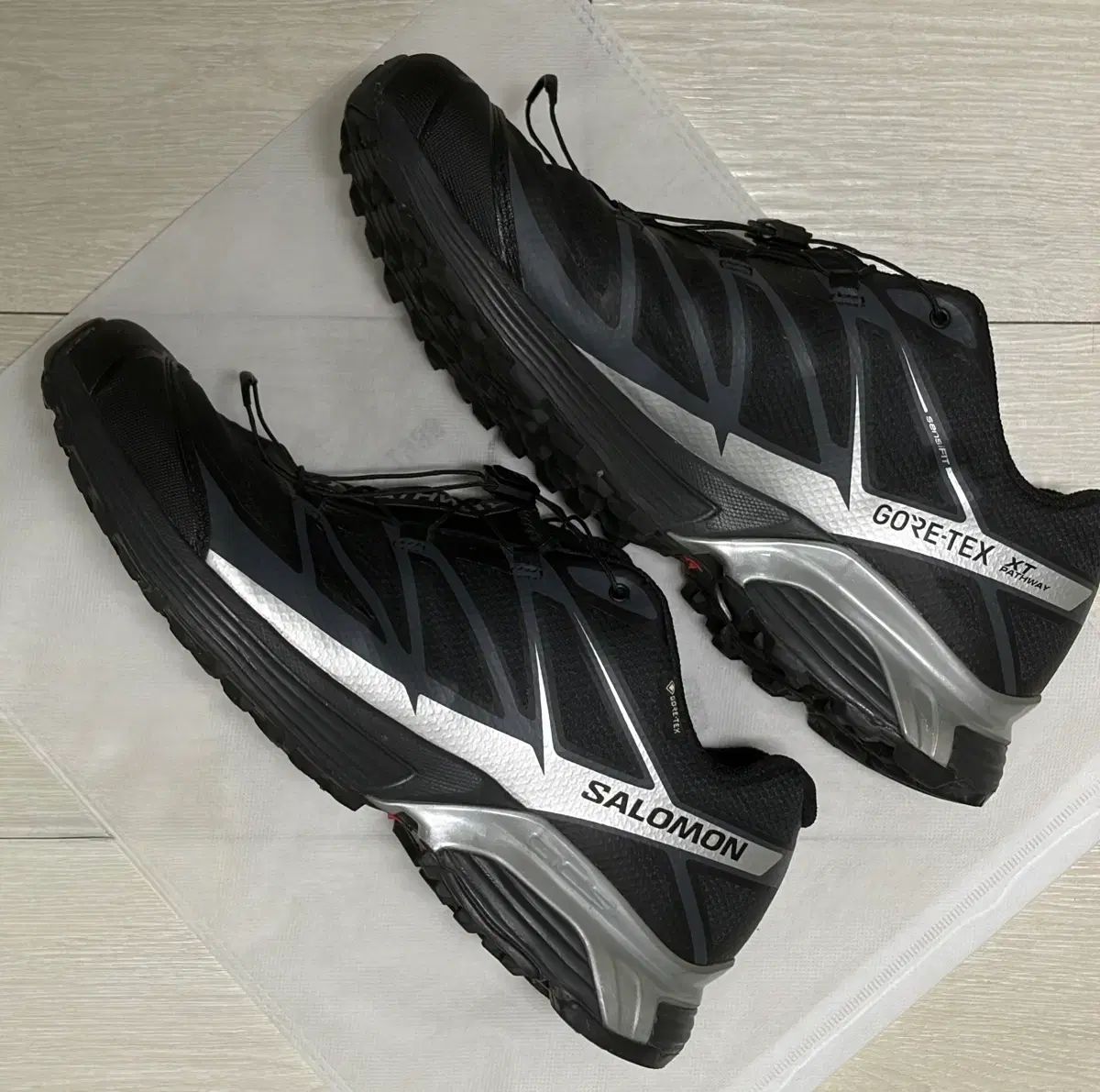 SALOMON XT-PATHWAY GTX ブラック シルバー 285