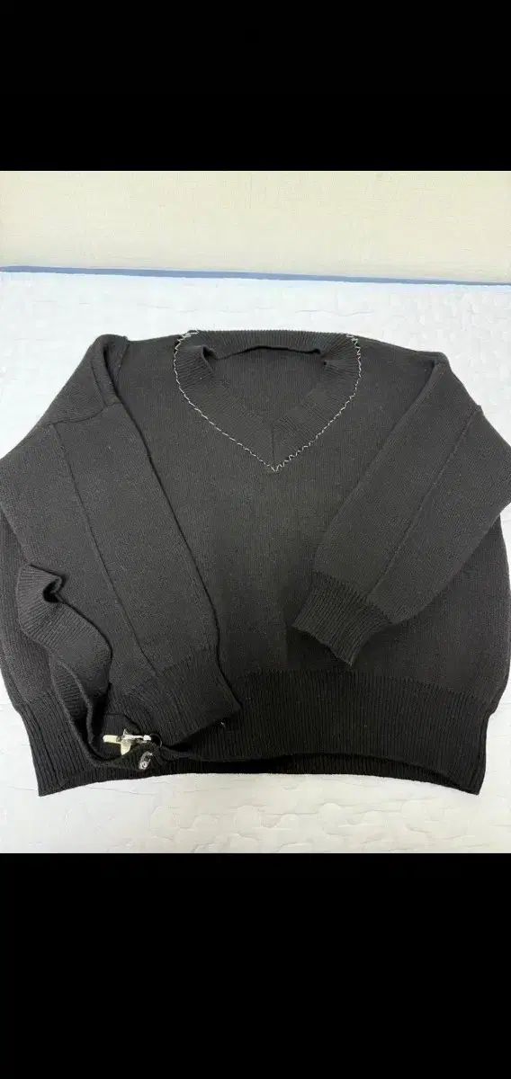 RAF SIMONS ラフ シモンズ Vネック ニット l