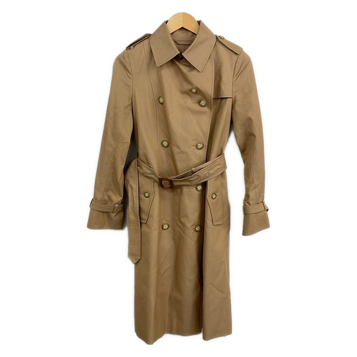 MACKINTOSH LONDON(マッキントッシュロンドン) トレンチコート サイズ38 M レディース美品 - ベージュ 長袖/春/秋
