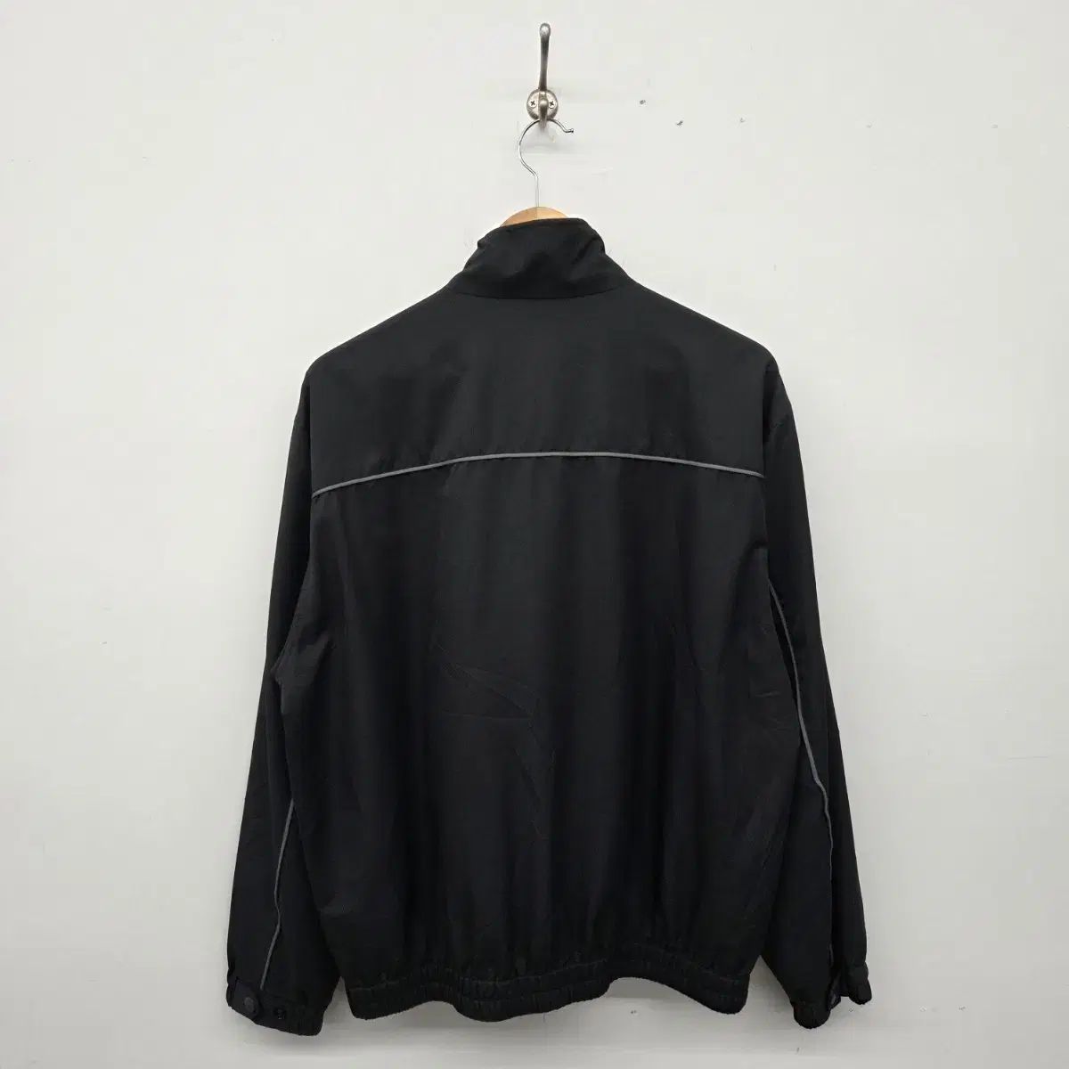 KENZO ゴルフ ブラック ウィンドブレーカー ジャケット メンズL