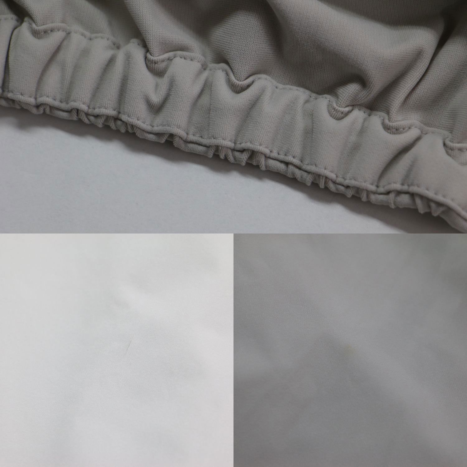 emmi エミ ワンピース アイボリー サイズ:0(S) | 24春夏 カットセットワンピース / セットアップ ノースリーブ クルーネック Aライン フレア ティアード ウエストゴム ウォッシャブル | トップス【レディース】【中古】
