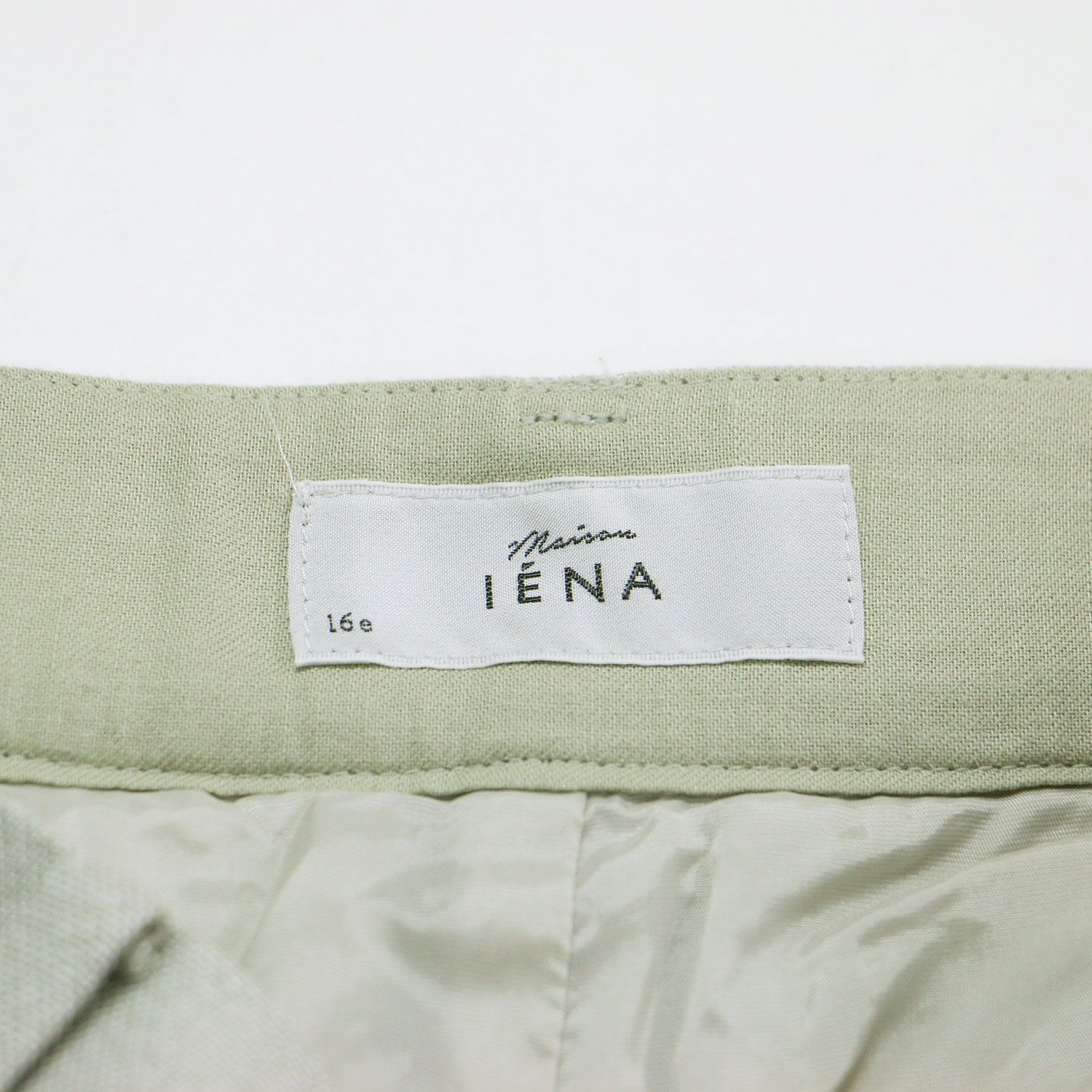 IENA イエナ パンツ ナチュラル サイズ:38(M) | 22春夏 レーヨン オックス テーパードパンツ / スラックス ハイウエスト センタープレス タック | ボトムス ズボン 日本製【レディース】【中古】 IENA イエナ パンツ ナチュラル サイズ:38(M) | 22春夏 レーヨン オックス テーパードパンツ / スラックス ハイウエスト センタープレス タック | ボトムス ズボン 日本製【レディース】【中古】