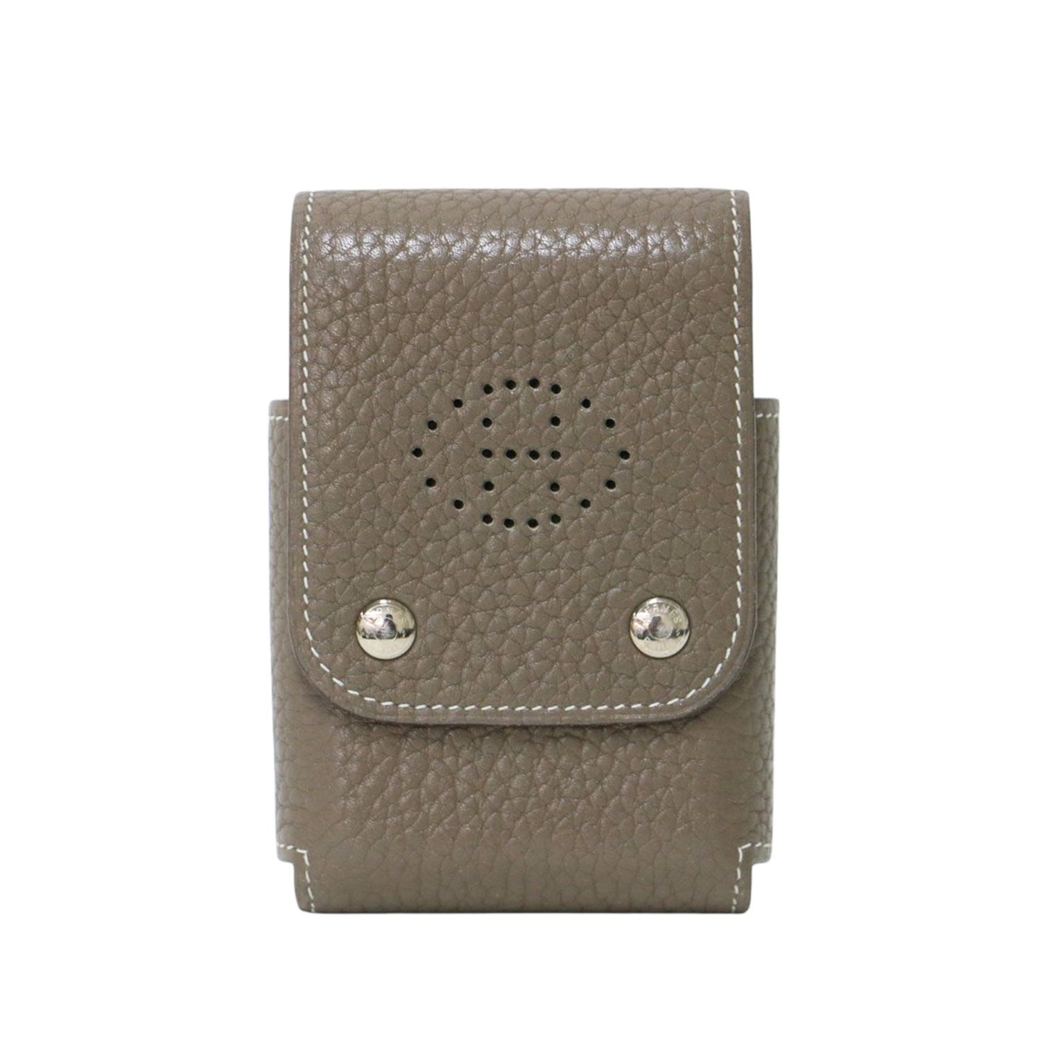 HERMES エルメス | エテュイカルトPM トランプ付き ⬜︎O 刻印 / カードケース 小物入れ | Hロゴ レザー | グレー系 | ブランド ファッション アイテム 小物【レディース】【中古】 HERMES エルメス | エテュイカルトPM トランプ付き ⬜︎O 刻印 / カードケース 小物入れ | Hロゴ レザー | グレー系 | ブランド ファッション アイテム 小物【レディース】【中古】