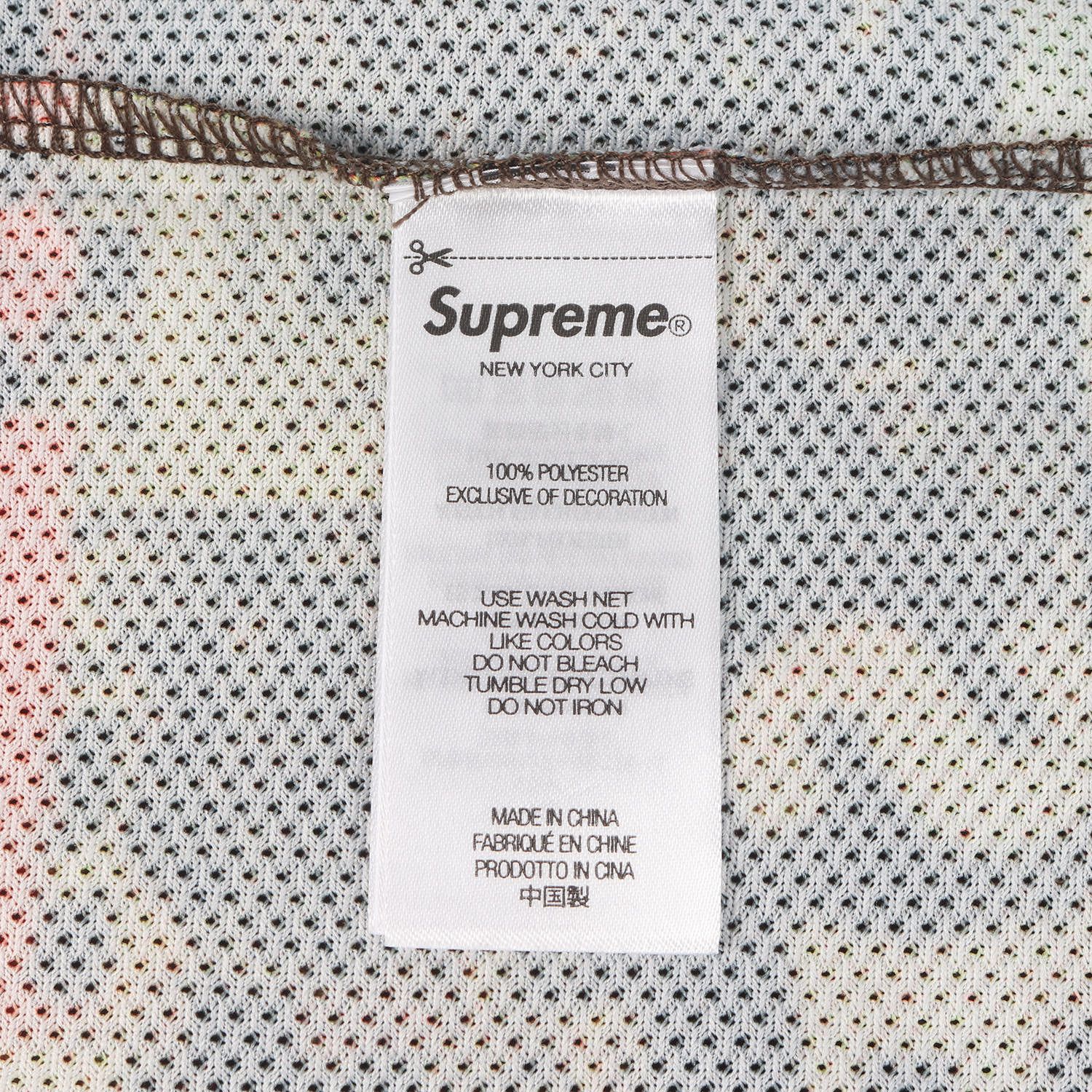 【美品】Supreme シュプリーム カットソー マルチカラー サイズ:M | 25SS 全面グラフィック サッカージャージ(Vinci Per Noi Soccer Jersey) | トップス Tシャツ 半袖【メンズ】【中古】