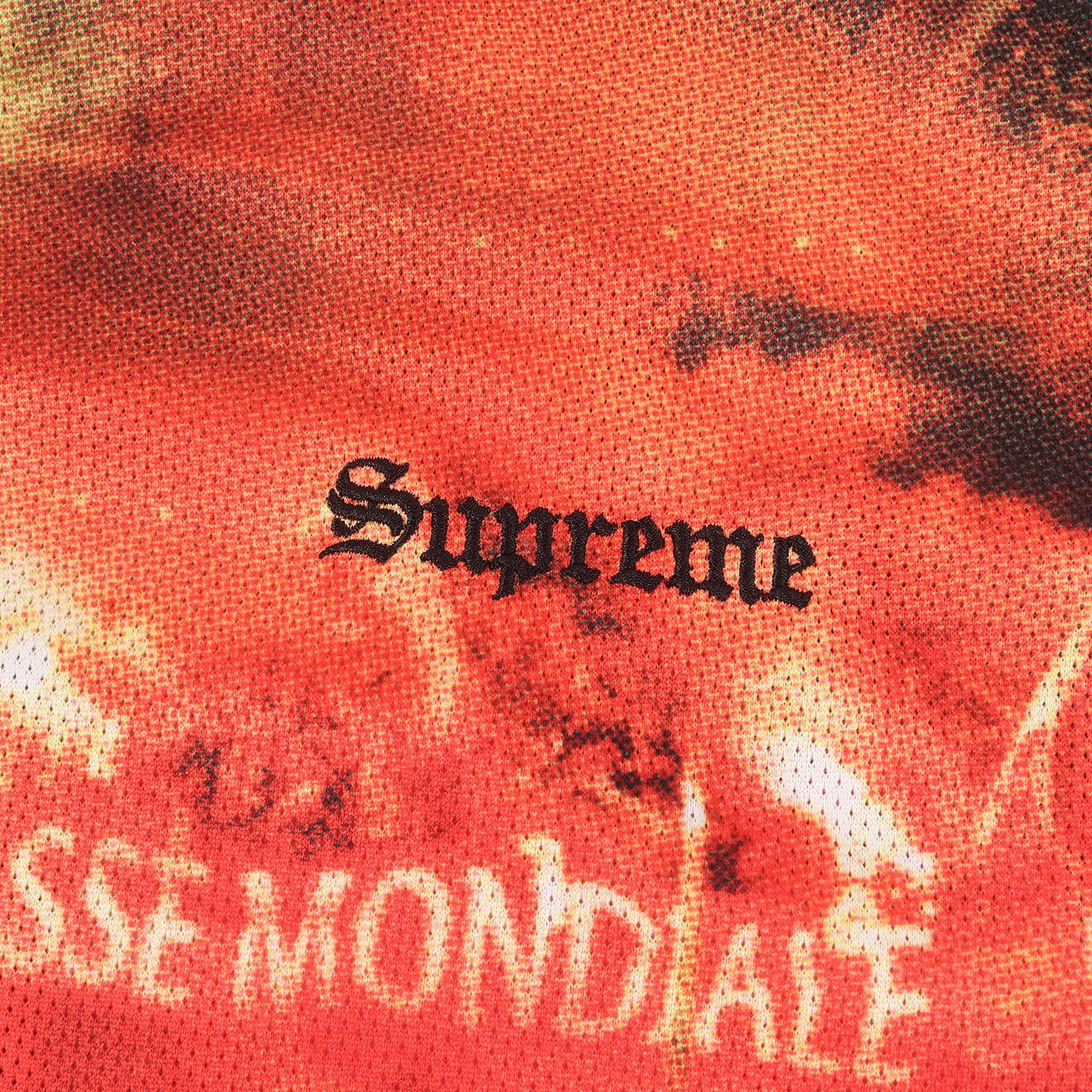 【美品】Supreme シュプリーム カットソー マルチカラー サイズ:M | 25SS 全面グラフィック サッカージャージ(Vinci Per Noi Soccer Jersey) | トップス Tシャツ 半袖【メンズ】【中古】