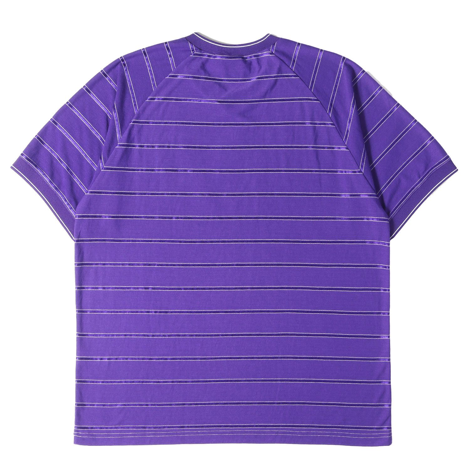 【新品】Supreme シュプリーム Tシャツ パープル サイズ:M | 25SS ×UMBRO ストライプ サッカージャージ(Stripe Soccer Jersey) | トップス カットソー 半袖【メンズ】 【新品】Supreme シュプリーム Tシャツ パープル サイズ:M | 25SS ×UMBRO ストライプ サッカージャージ(Stripe Soccer Jersey) | トップス カットソー 半袖【メンズ】