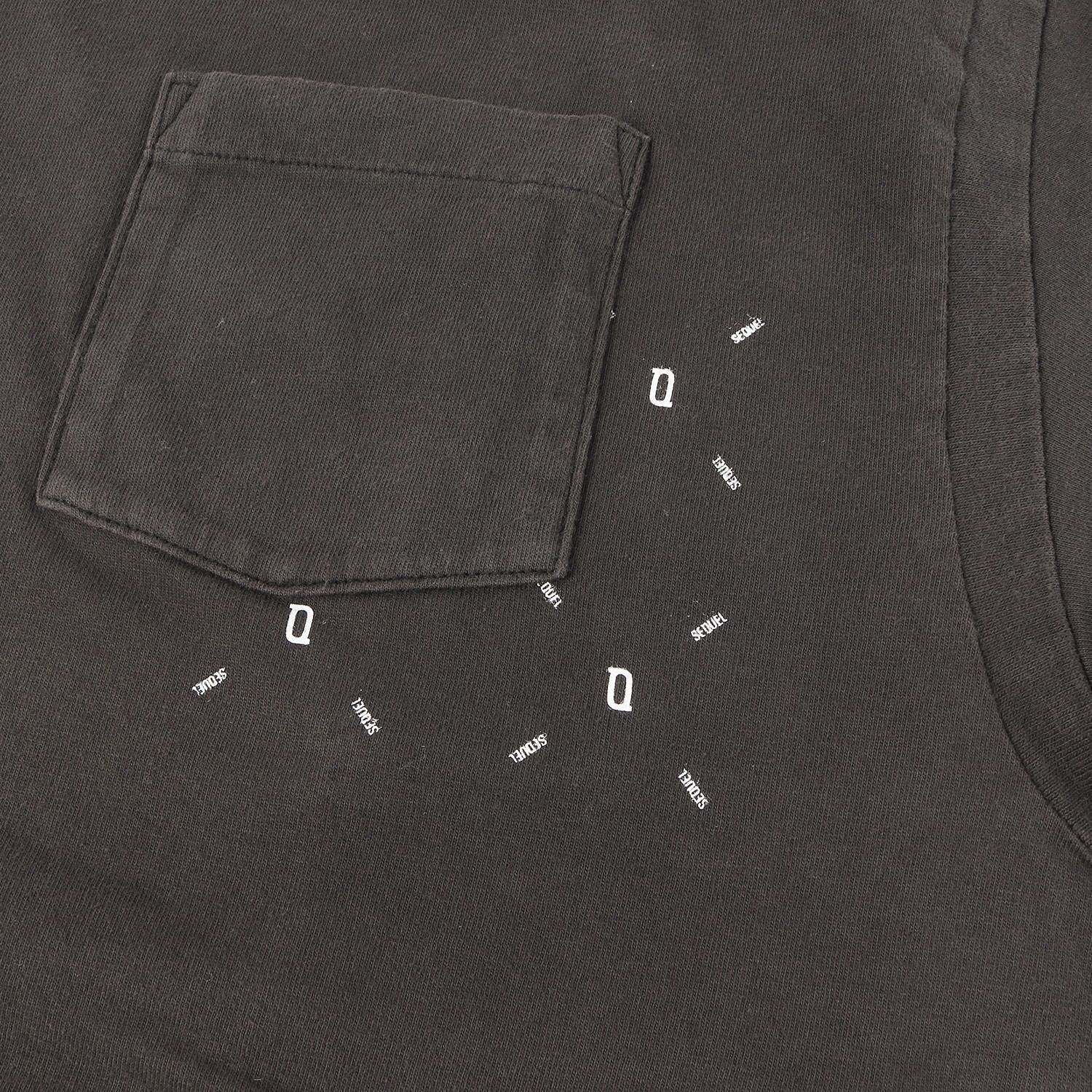 SEQUEL シークエル Tシャツ ブラック 黒 サイズ:L | 22SS ヴィンテージ