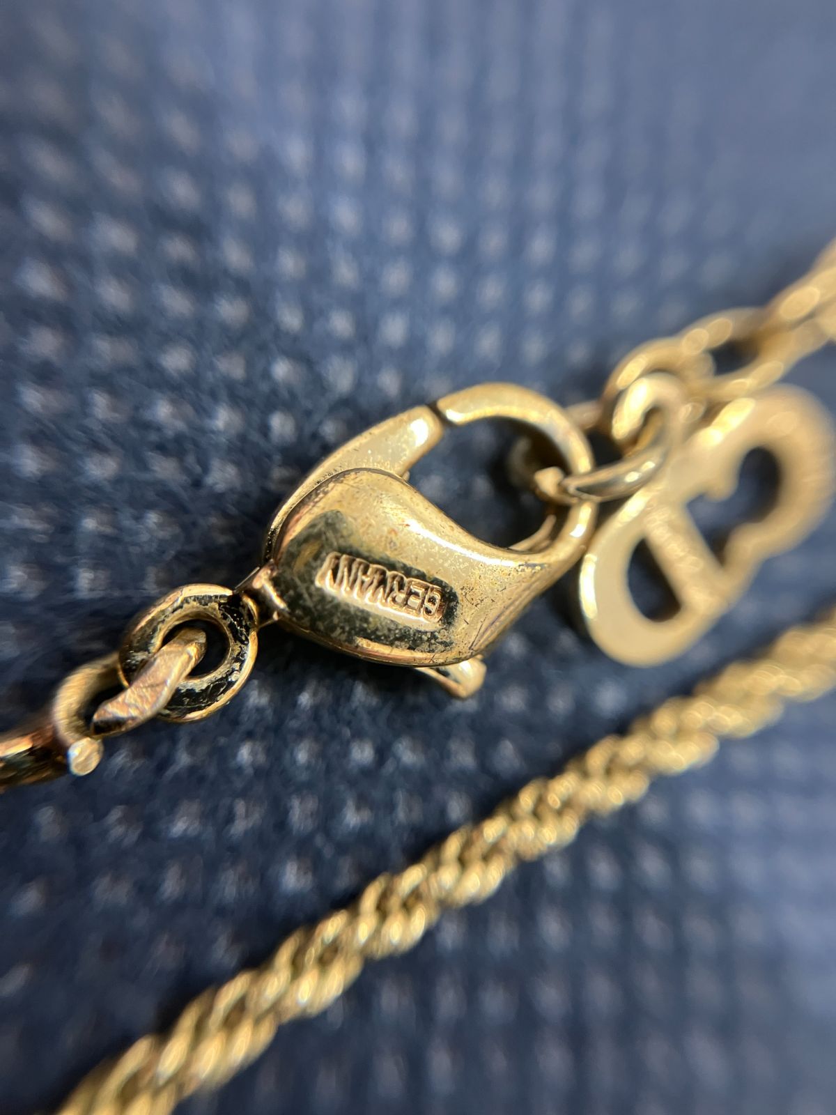【441301098602】 現状品 Christian Dior ディオール ネックレス グリーン ストーン ゴールド 【441301098602】 現状品 Christian Dior ディオール ネックレス グリーン ストーン ゴールド