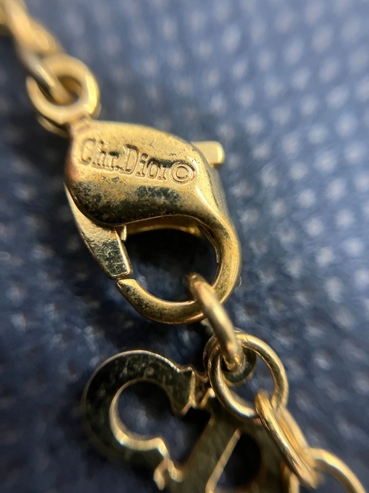 【441301098602】 現状品 Christian Dior ディオール ネックレス グリーン ストーン ゴールド 【441301098602】 現状品 Christian Dior ディオール ネックレス グリーン ストーン ゴールド