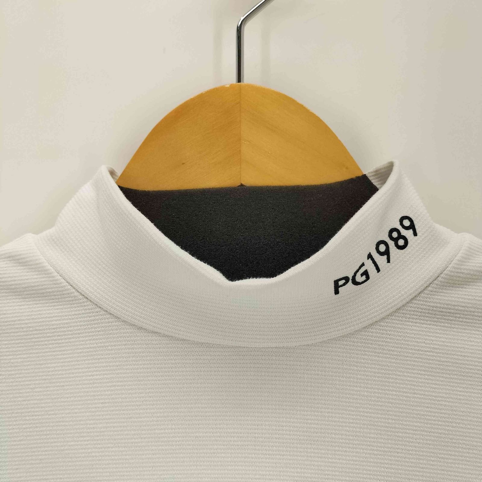 パーリーゲイツ PEARLY GATES モックネック S/S プリントTシャツ