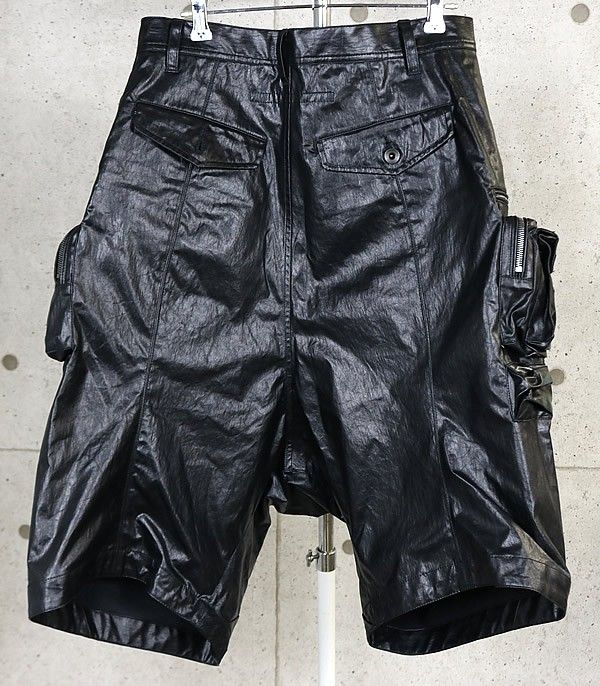 JULIUS 銀座店 ユリウス 26SS LAMINATED CLOTH PANTS ショーツ メンズ