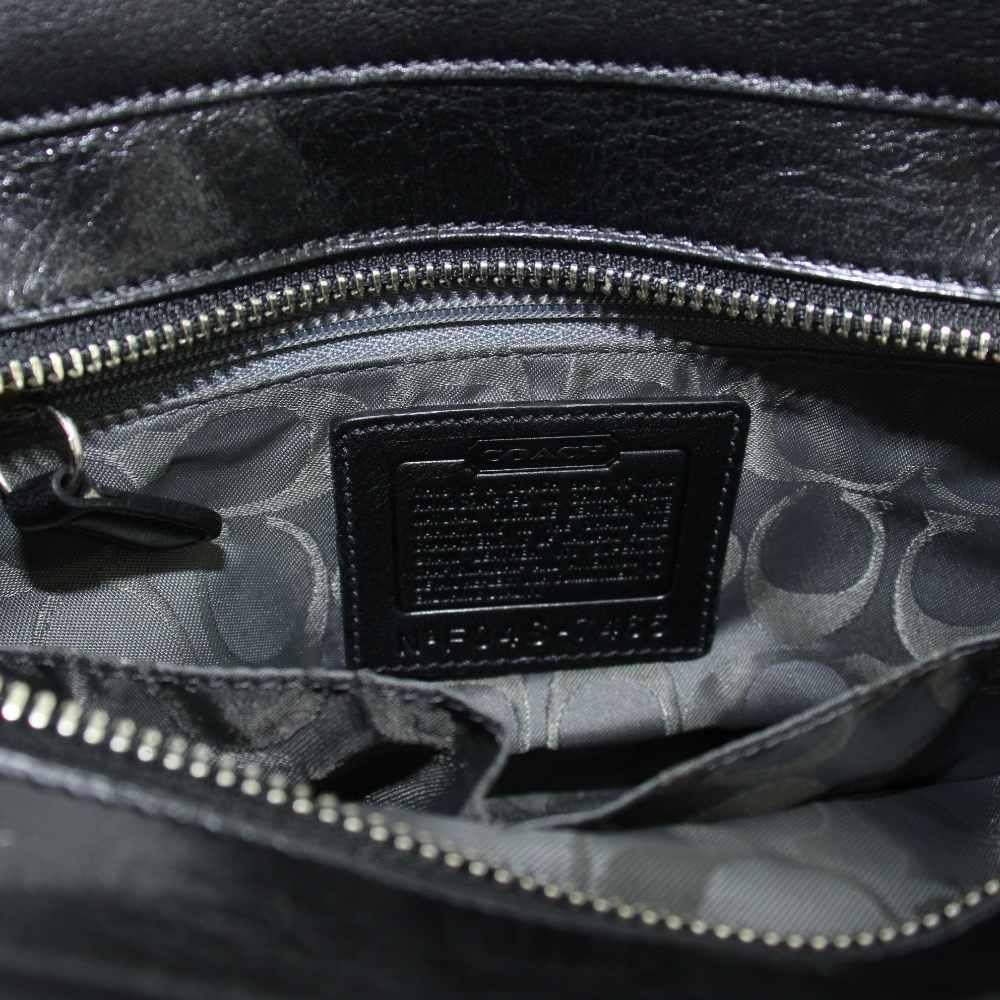 コーチ COACH 7465 ハンドバッグ ミニボストン レザー ロゴ 黒 ブラック ■GY18 /MQ コーチ COACH 7465 ハンドバッグ ミニボストン レザー ロゴ 黒 ブラック ■GY18 /MQ
