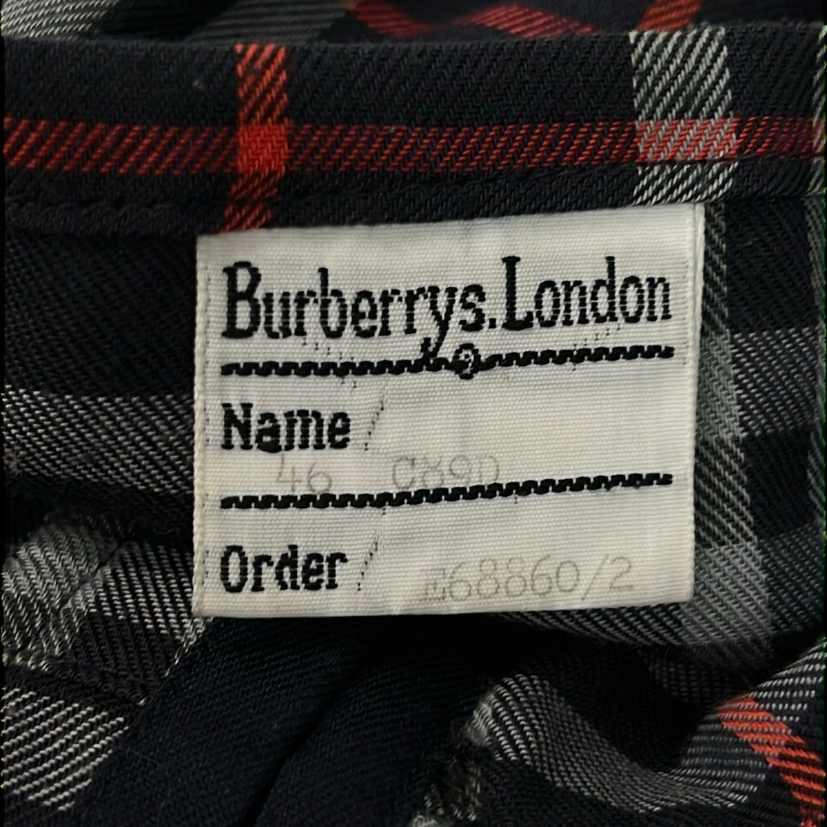 Burberry's(バーバリーズ) コート サイズ46 XL メンズ - ネイビー 長袖/春 Burberry's(バーバリーズ) コート サイズ46 XL メンズ - ネイビー 長袖/春