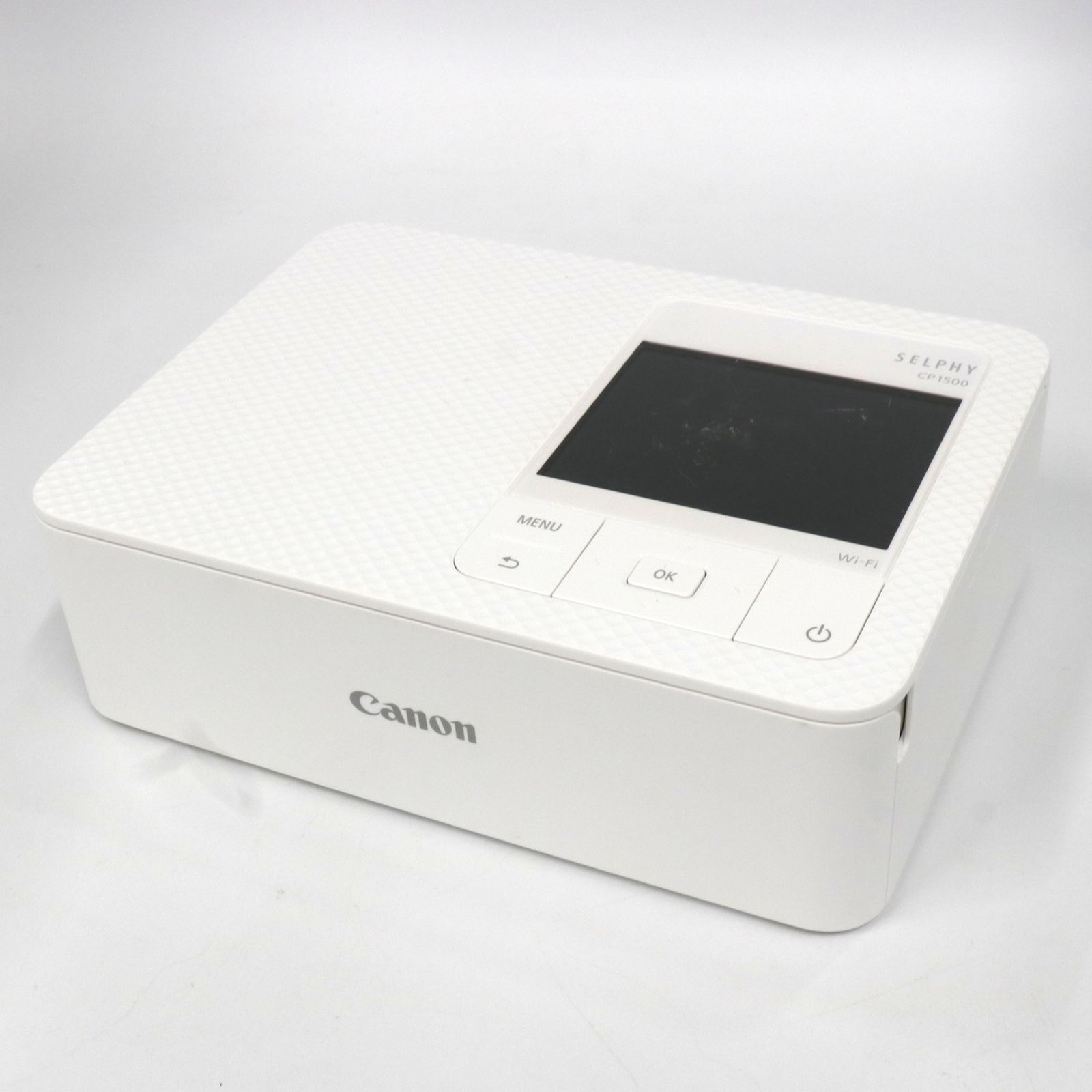 中古 CANON(キヤノン) SELPHY CP1500 ミニフォトプリンター selphy-cp1500-wh ホワイト 【可(C)】