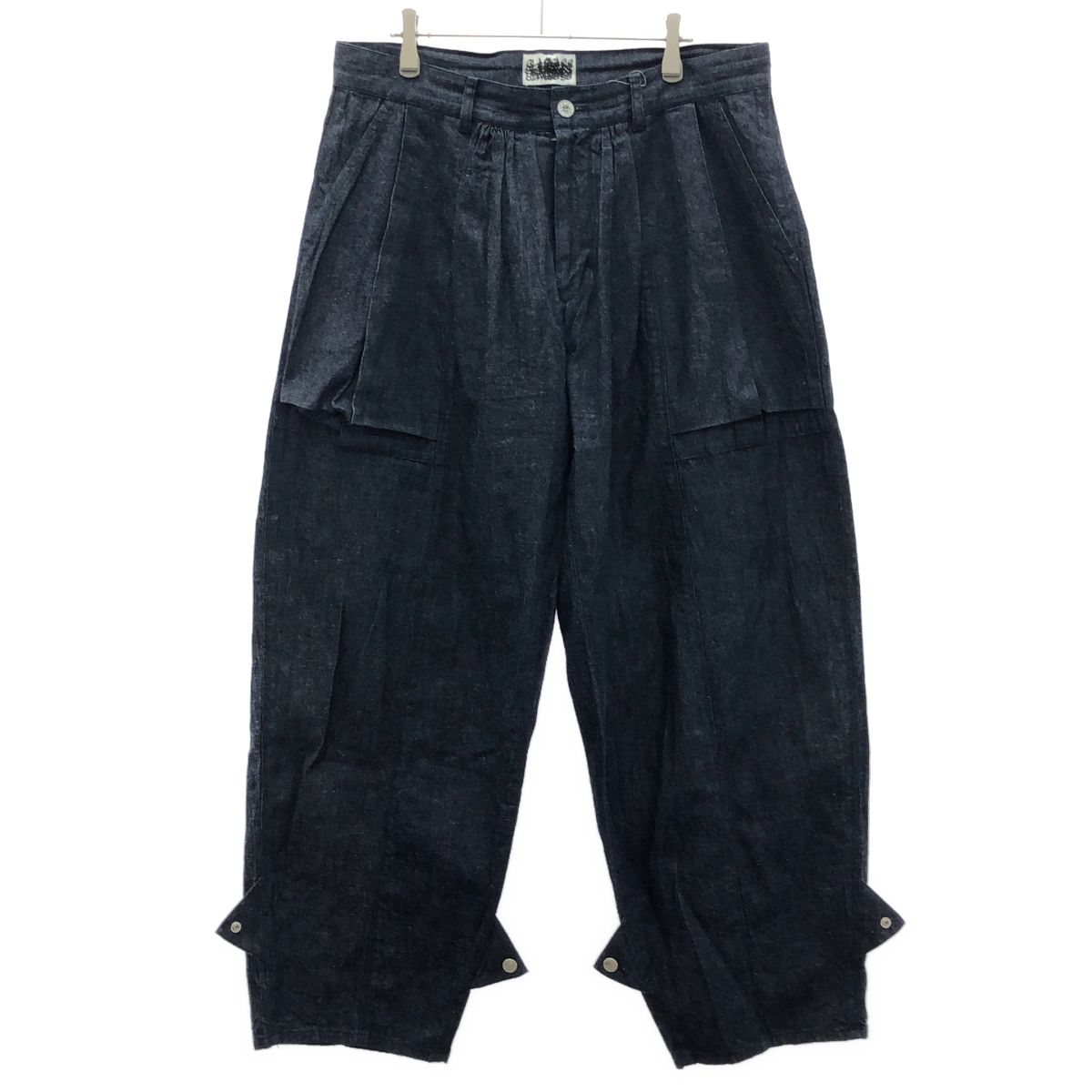 CLASS クラス 8oz Selvedge Denim ワイドデニムパンツ CCFS05UNI インディゴブルー 2
