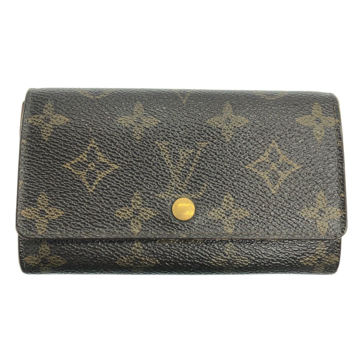 LOUIS VUITTON ルイヴィトン M61736 ポルトフォイユトレゾールウォレット ブラウン