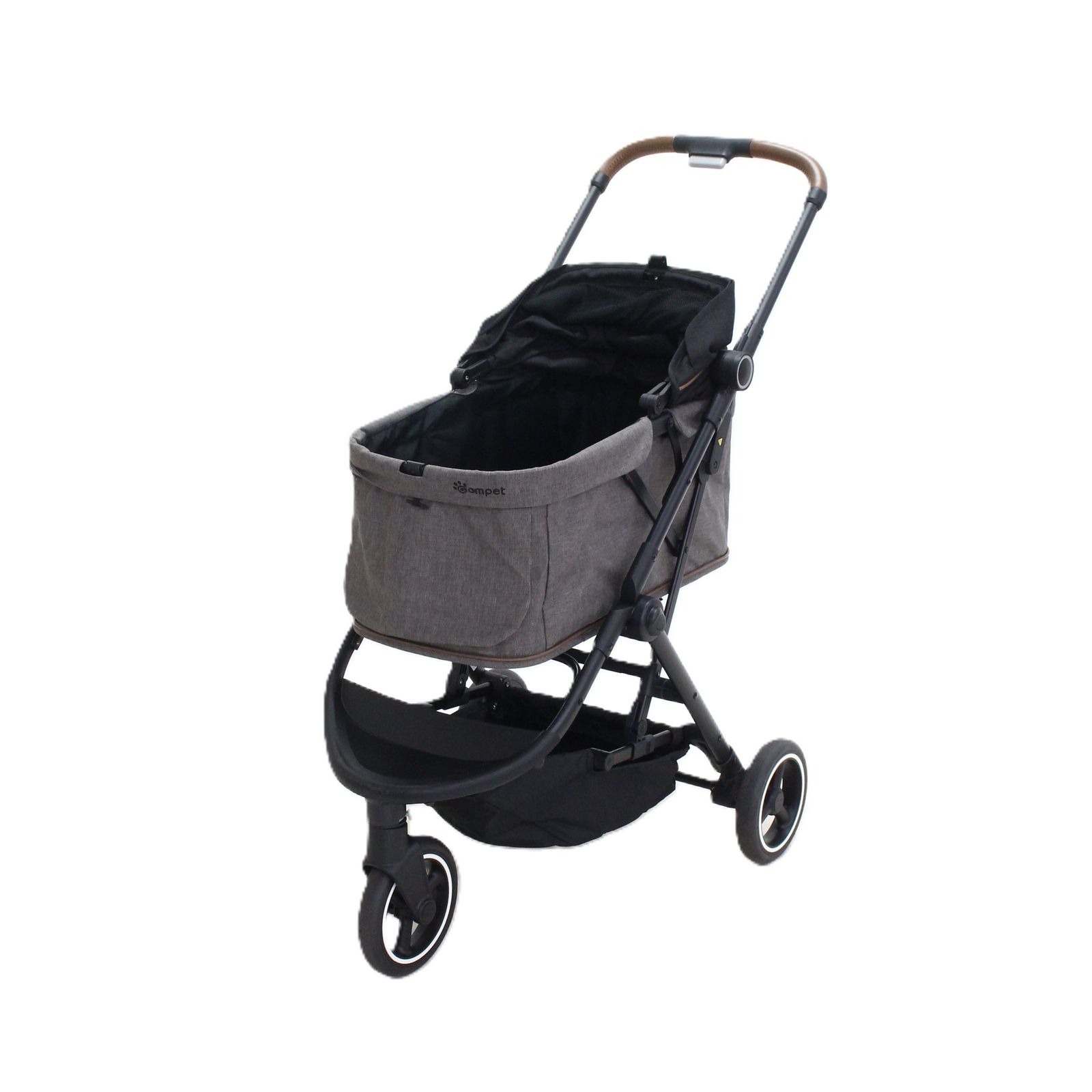 [中古] コンビ ペット用カート ルルテイル　combi-lulutail2024-rto-bk マウナロアブラック×グレージュ【可(C)】 中古 コンビ ペット用カート ルルテイル combi-lulutail2024-rto-bk