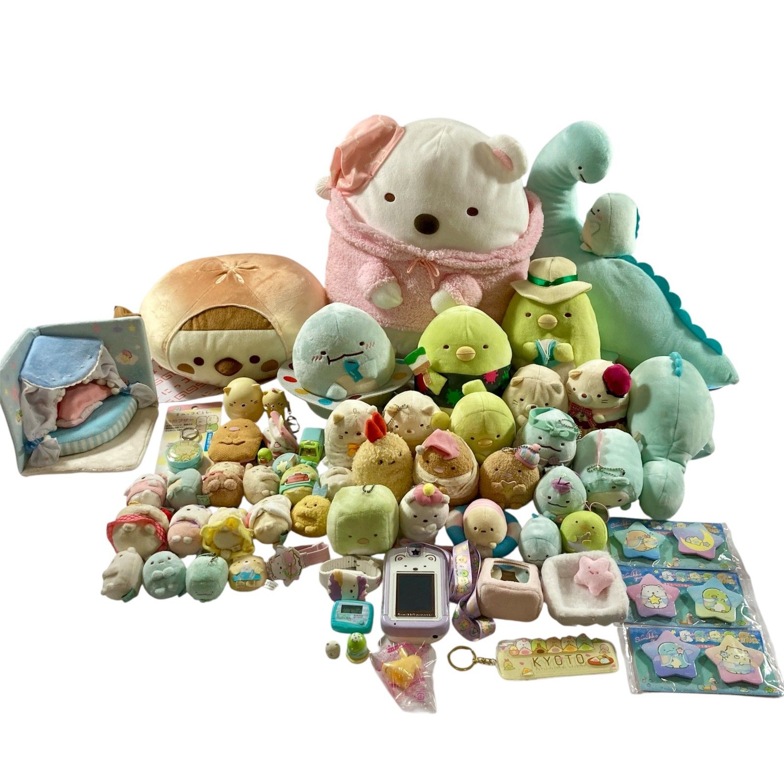 ★ すみっコぐらし グッズ 大量 まとめ商品 ぬいぐるみ 雑貨 など ねこ とかげ しろくま すずめ サイズ色々 現状品 3.35kg