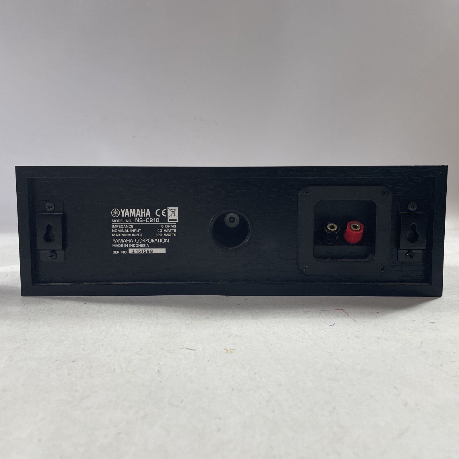 ☆ YAMAHA ヤマハ センタースピーカー ブラック NS-C210 動作未確認