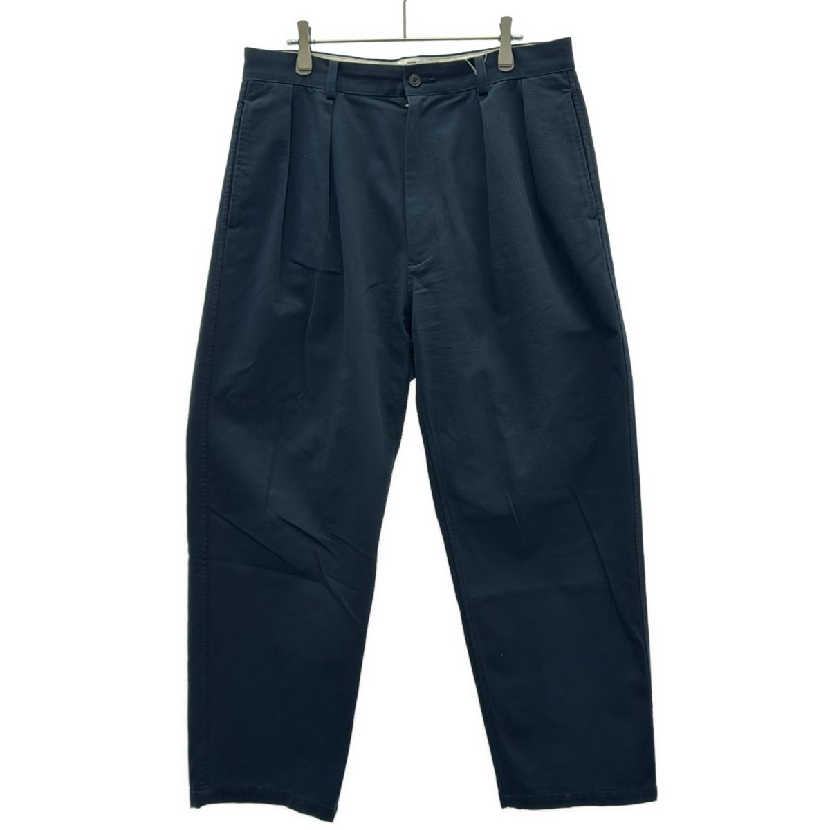YLEVE イレーヴ 24SS COTTON CHINO NIDOM TR コットンチノパンツ 170-4140012 ネイビー 4