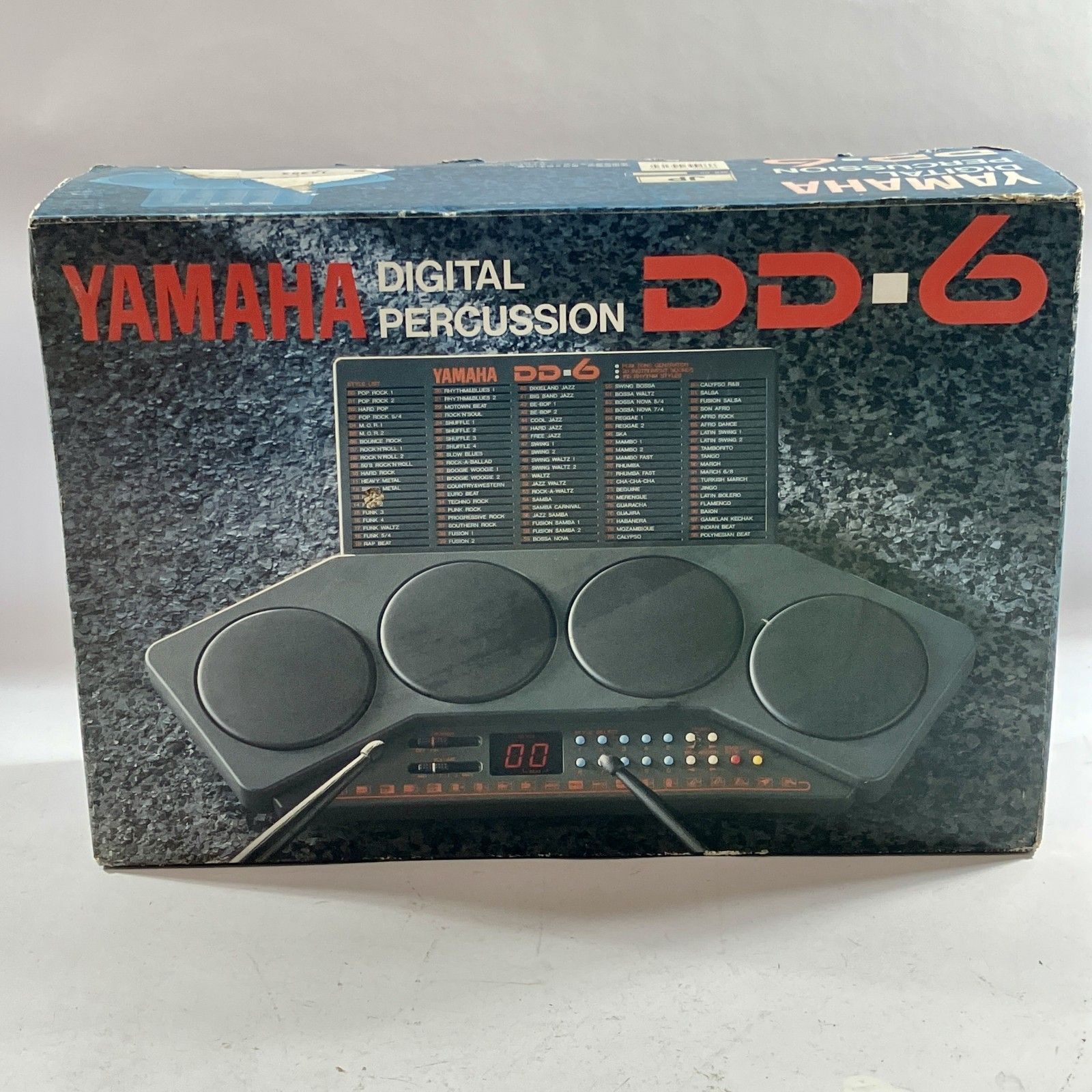 ☆ ヤマハ YAMAHA 電子ドラム デジタル パーカッション DD-6 打楽器 箱
