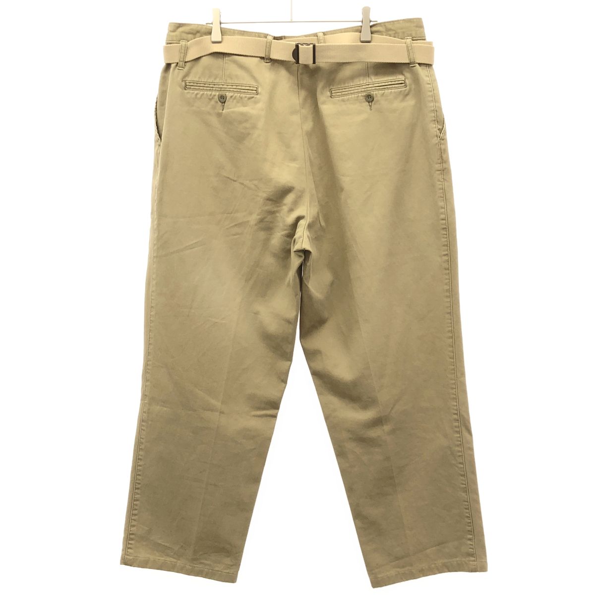 MAISON EUREKA メゾンエウレカ VINTAGE REWORK CHINOS ベルテッド