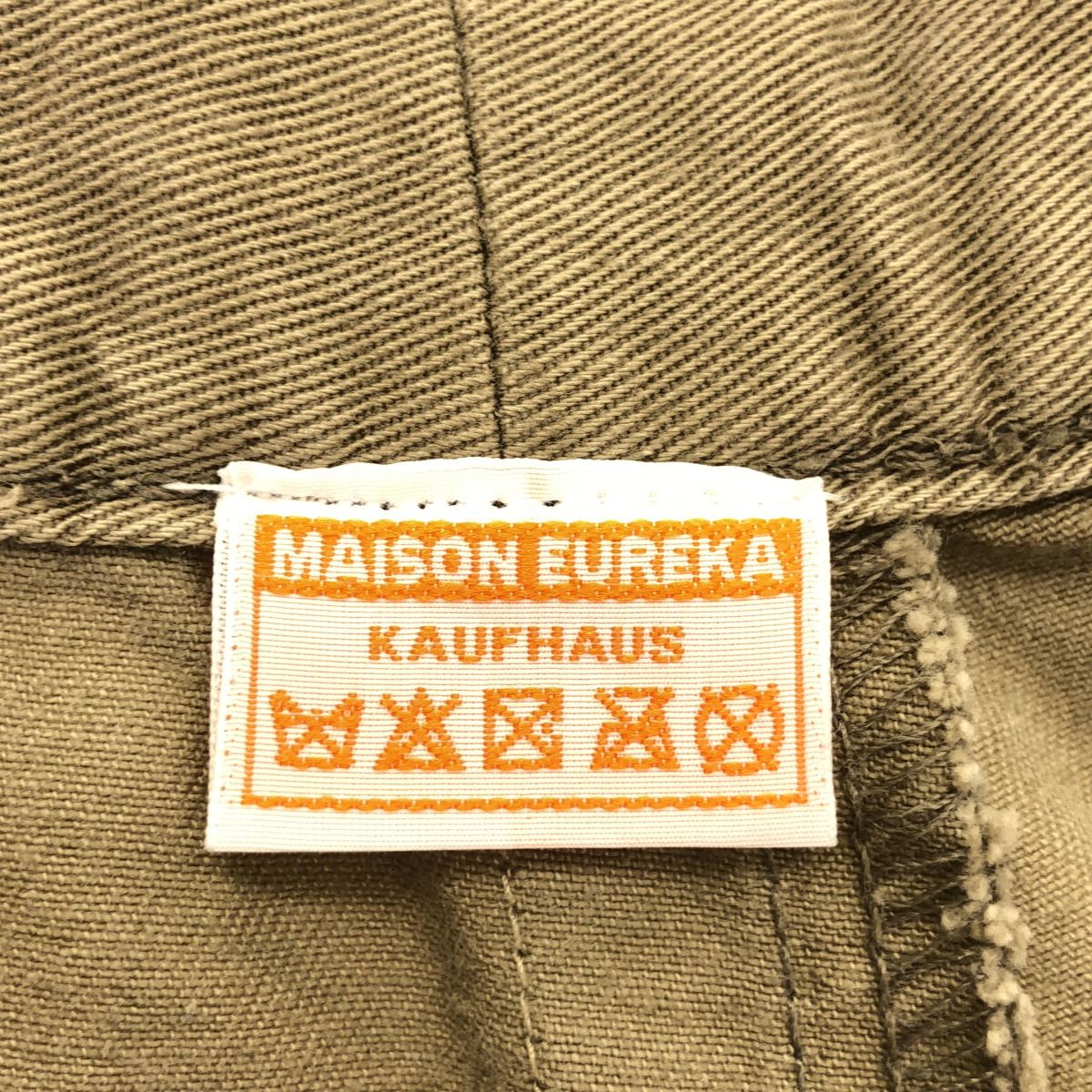 MAISON EUREKA メゾンエウレカ VINTAGE REWORK CHINOS ベルテッド