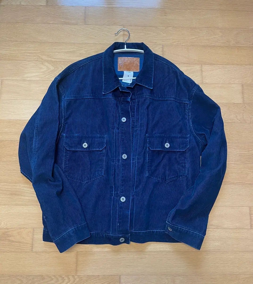 1 VLNDFLES ブッシュ ジャケット Indigo