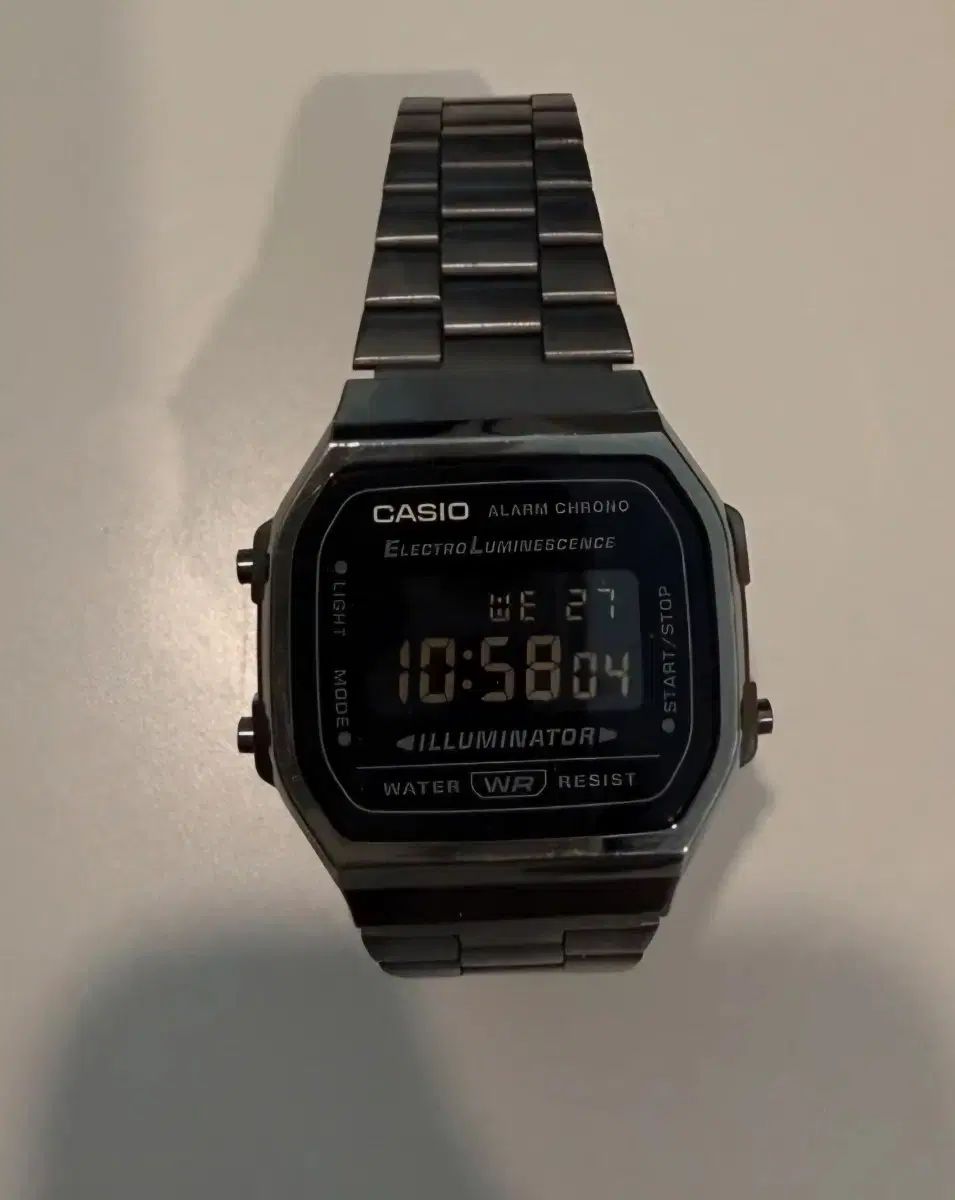 CASIO 168 ブラックメタル A級 出品
