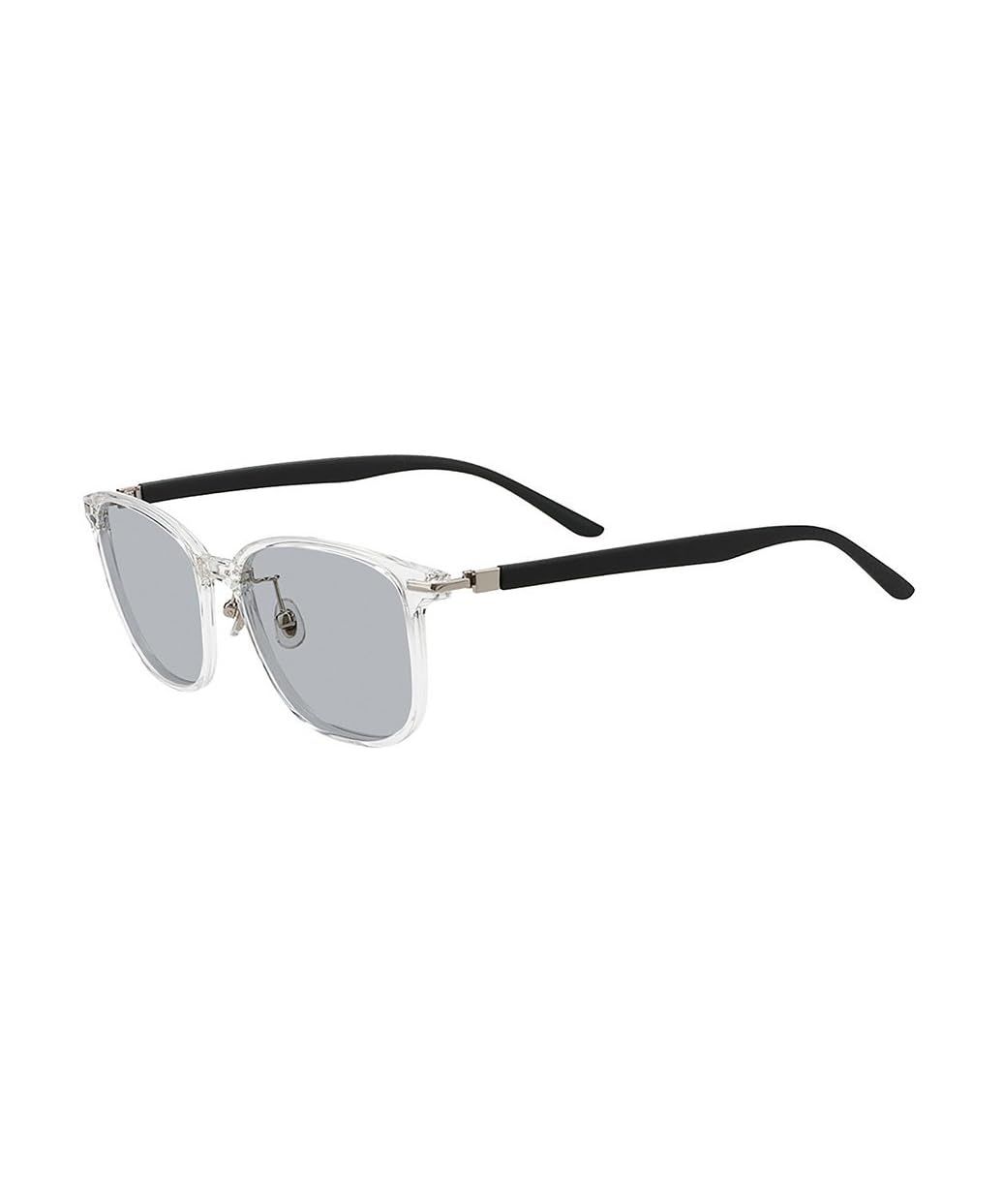 SUNCUTGlasses/UV100%CUT ウェリントン型 [ゾフ] サングラス｜レザー調 ラバーテンプル ズレ落ちにくい ユニセックス ズレ落ち防止 紫外線対策 UV対策 UVカット メンズ レディース おしゃれ【55□18-143】ZA201G01