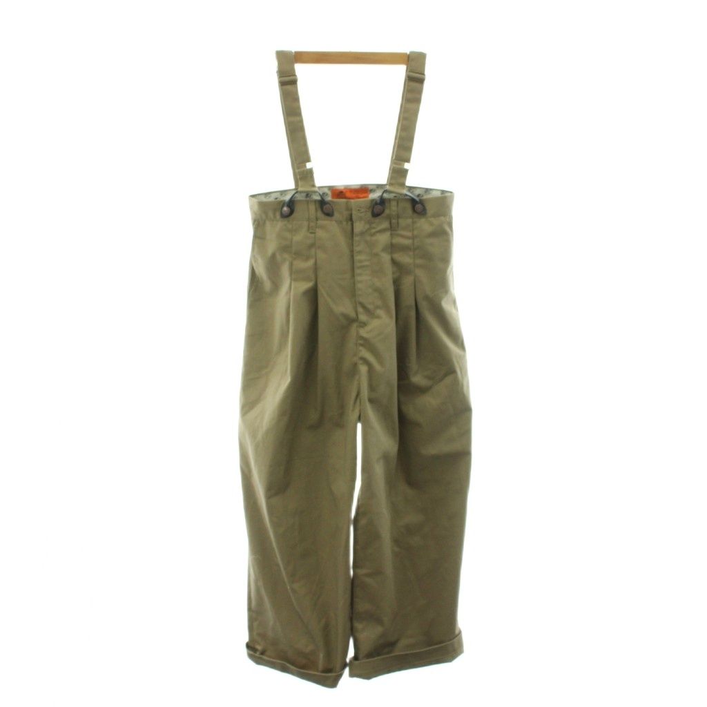 Red Cap RED KAP Pants F Beige Suspenders with Rolled Up Hem /JP