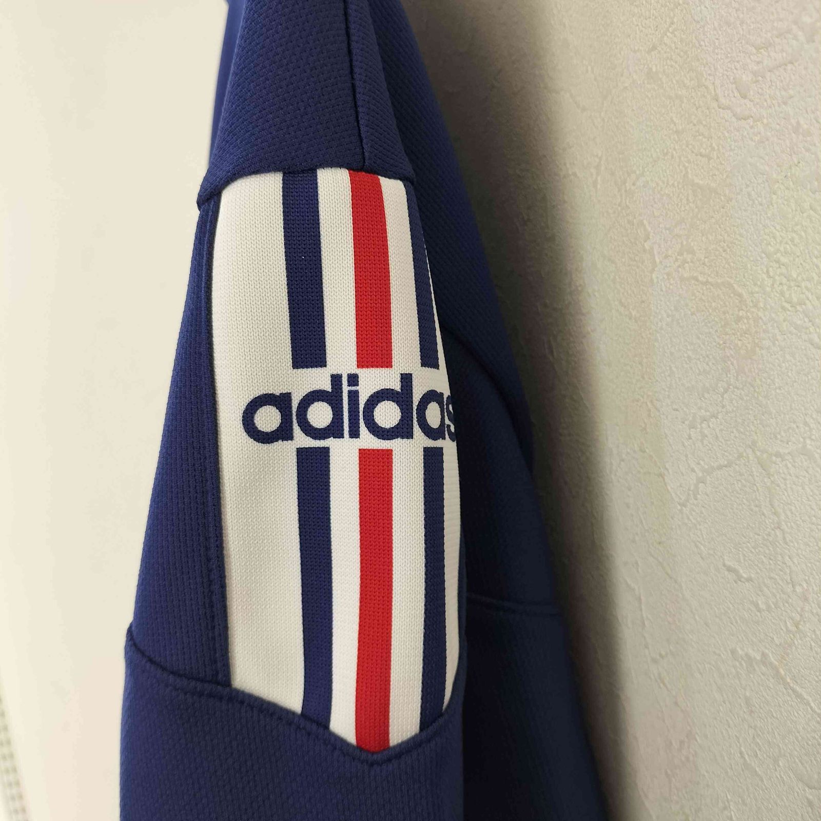 アディダス adidas 90S デサント製 日本製 トレフォイル刺繍 トラック