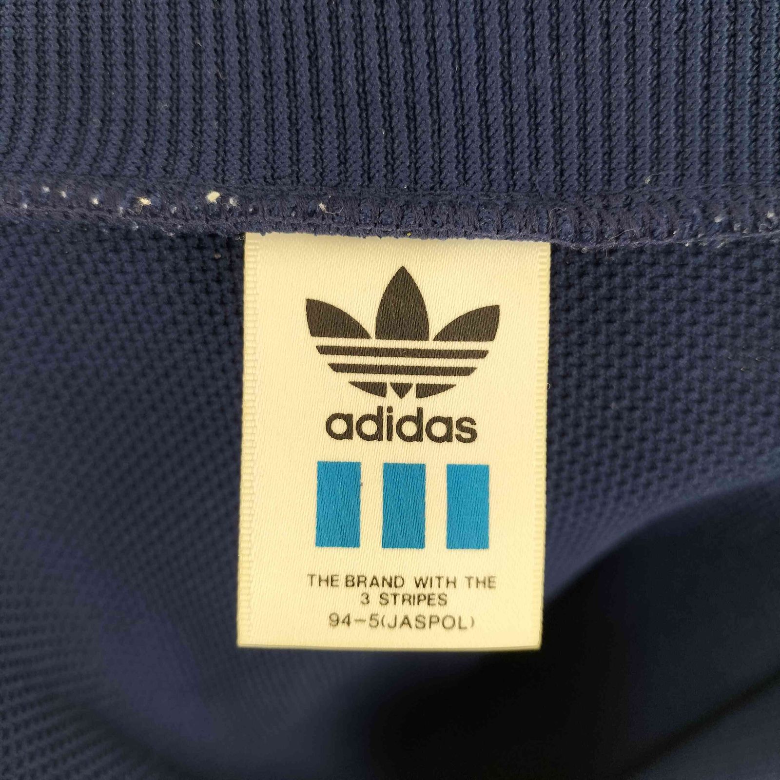アディダス adidas 90S デサント製 日本製 トレフォイル刺繍 トラック 